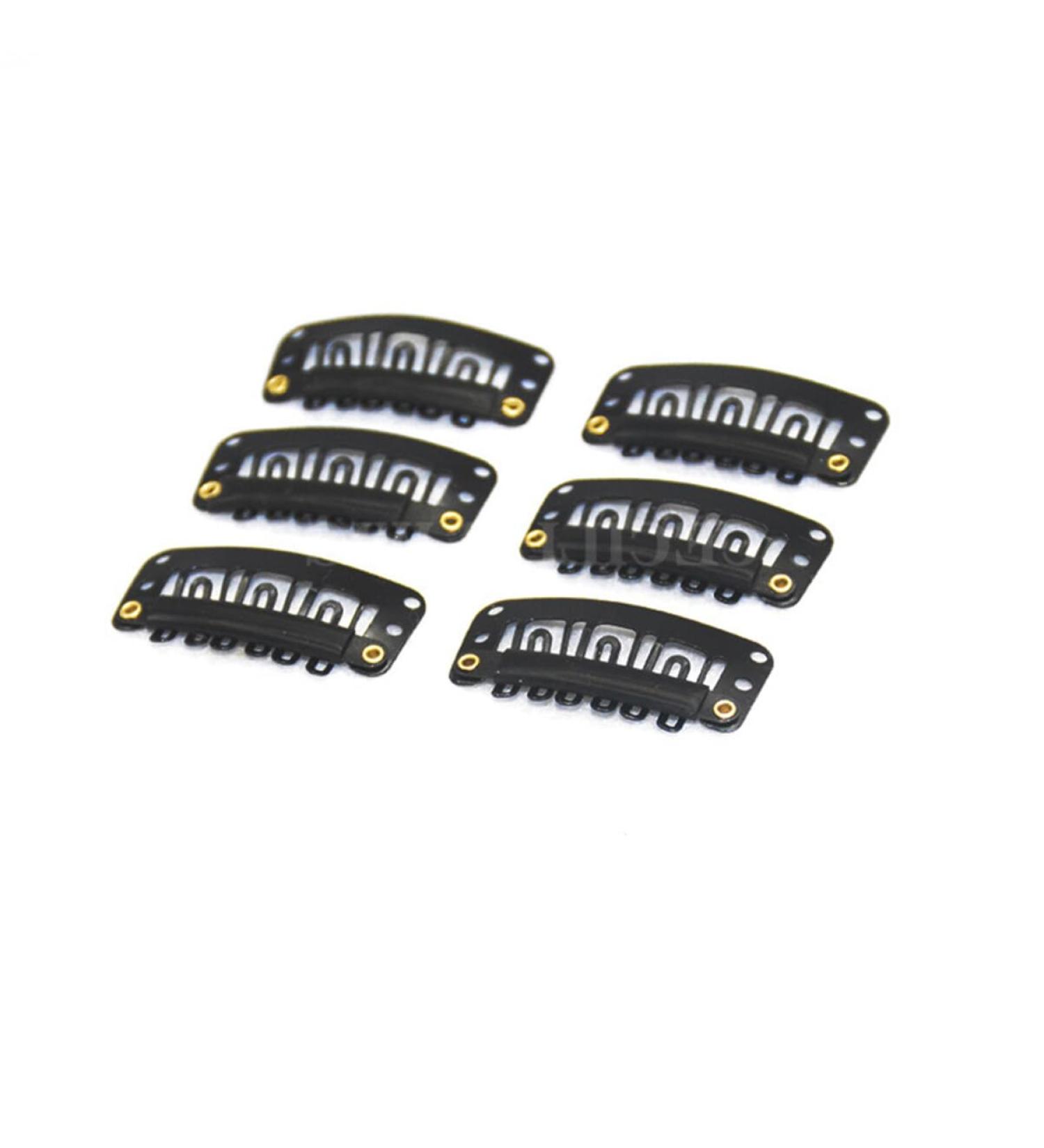 Wig Clips Stainless Steel Snap Clip hair clip for women hair barrettes for women 6 Teeth Combs Clips with Soft womens hair clips hair claw clips for women Metal Accessories Miss - Buy Online on GoSupps.com