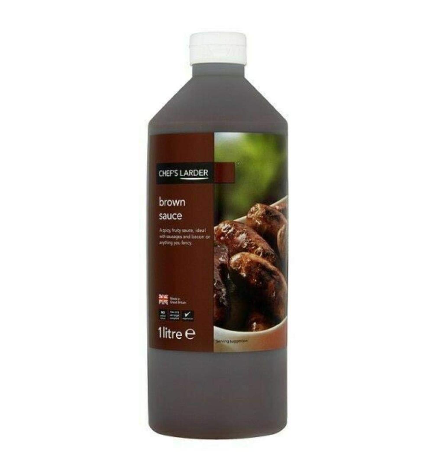 Chef's Larder Brown Sauce 1 Litre - Buy Online on GoSupps.com