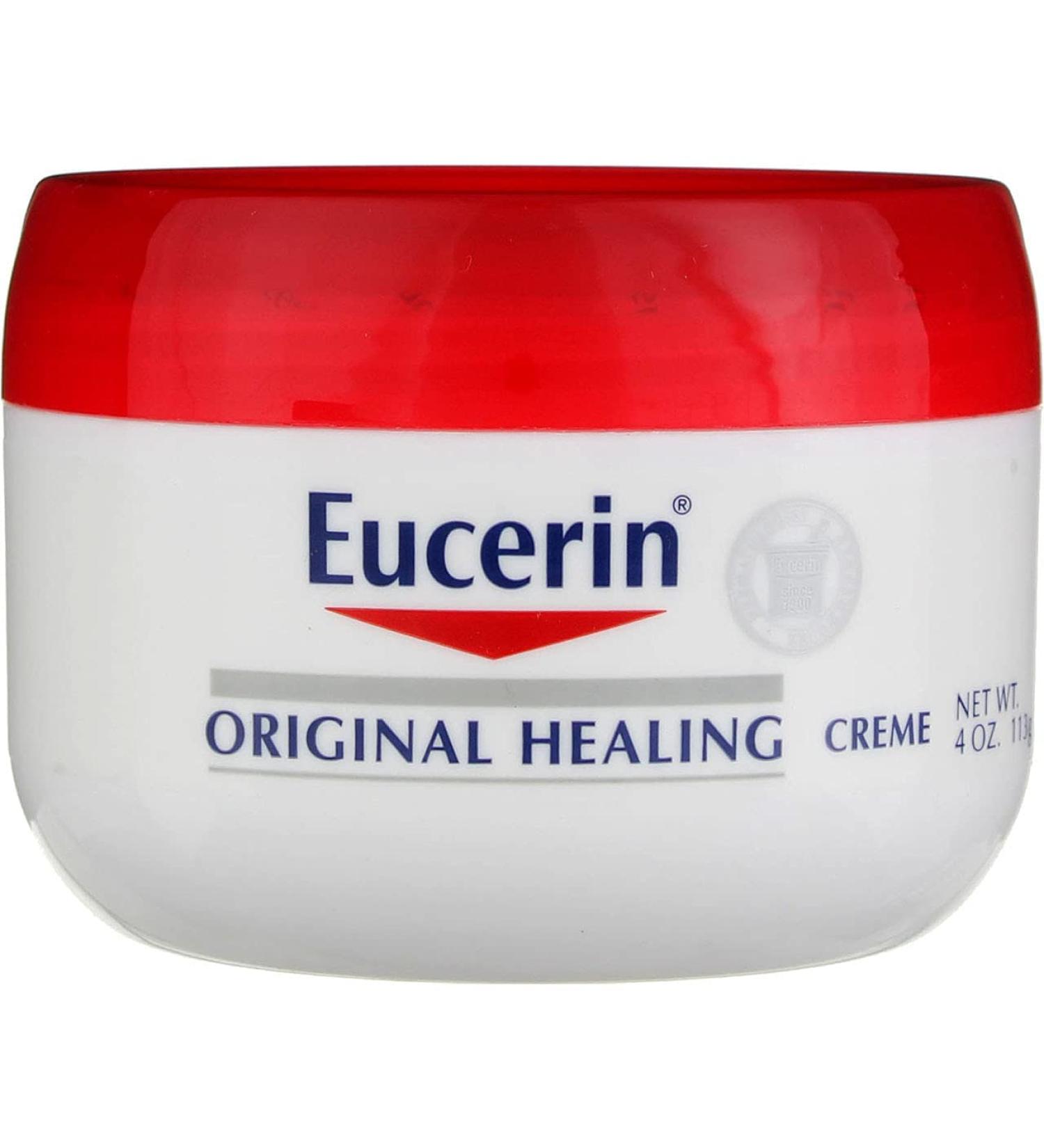 Eucerin Original Healing Rich Feel Creme 4 oz - Intensive Moisturizer for Dry Skin - Buy Online on GoSupps.com