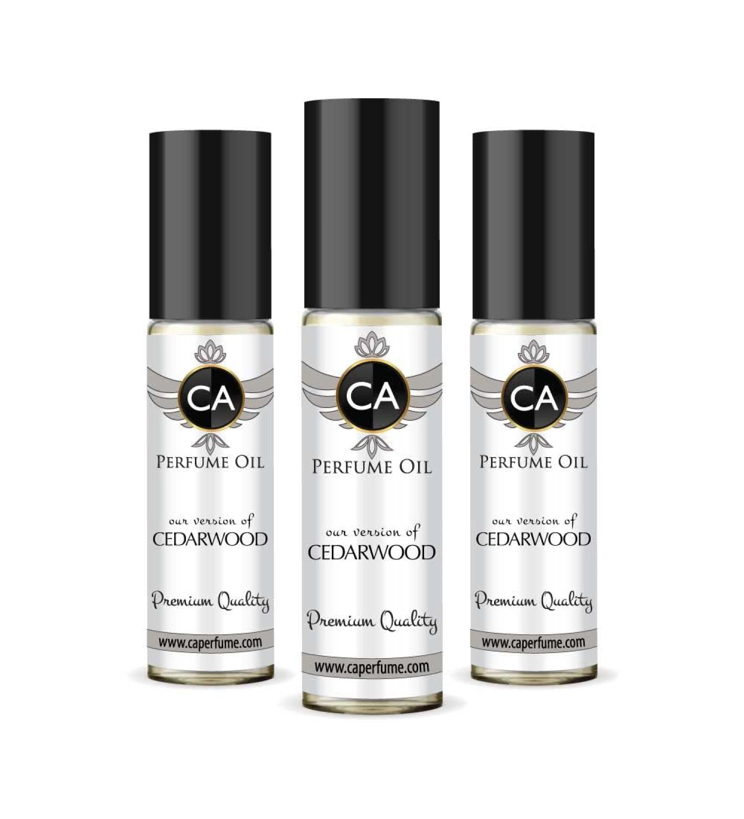 CA Perfume Impression of Emra Cedarwood For Women & Men Replica Fragrance Body Oil Dupes Alcohol-Free Essential Aromatherapy Sample Travel Size Concentrated Long Lasting Attar Roll-On 0.3 Fl Oz-X3 - Buy Online on GoSupps.com