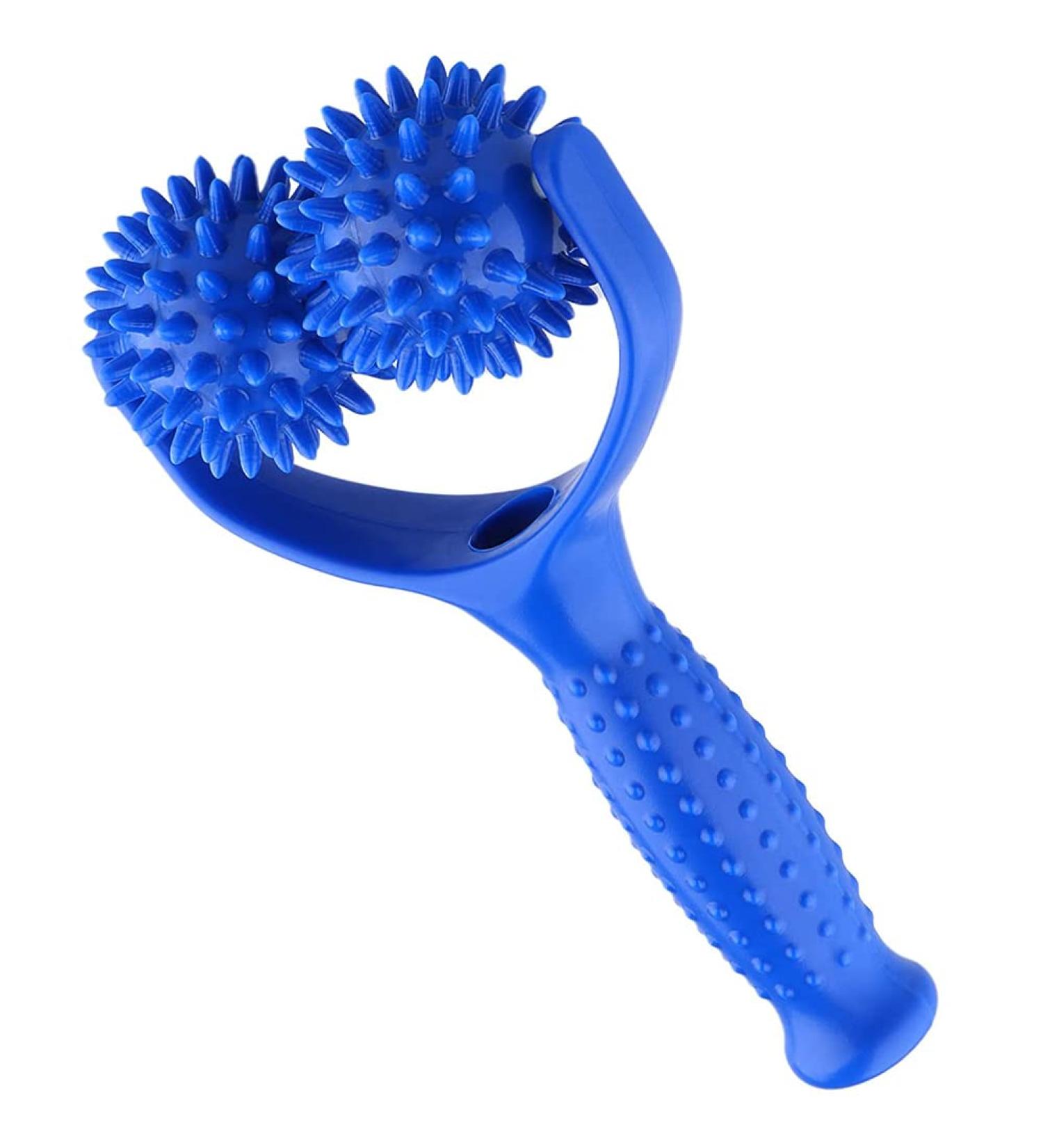 Simmpu Massage Roller with 2 Massage Balls - Relieve Muscle Pain in Legs Back Arms & Shoulders | International Shipping Available - Buy Online on GoSupps.com