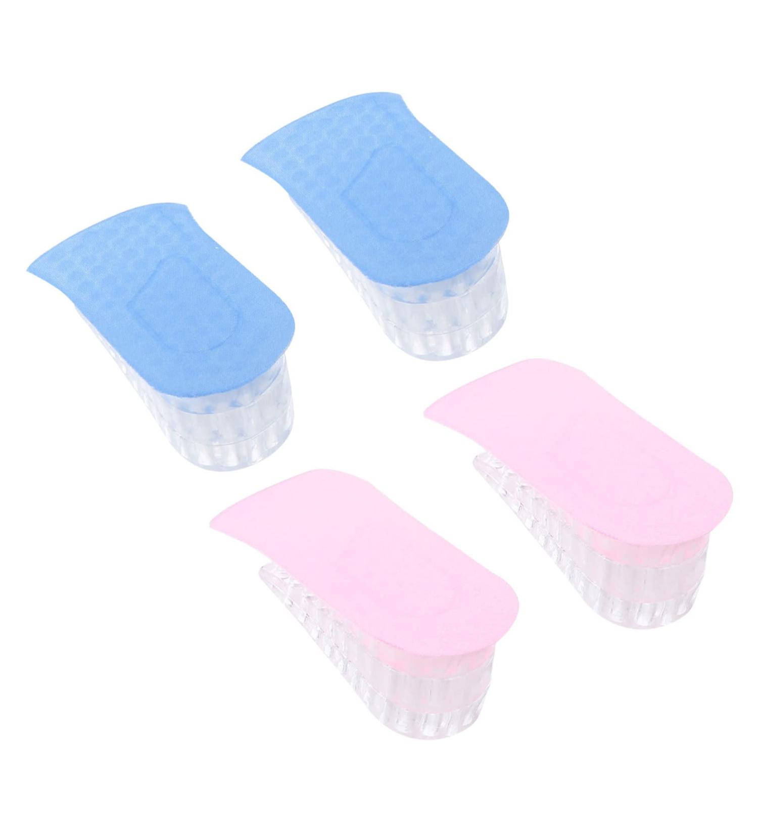 2 Pairs Height Increasing Insole Cushions for Men - Invisible Adjustable Heel Lift Inserts & Shoe Pads - Buy Online on GoSupps.com