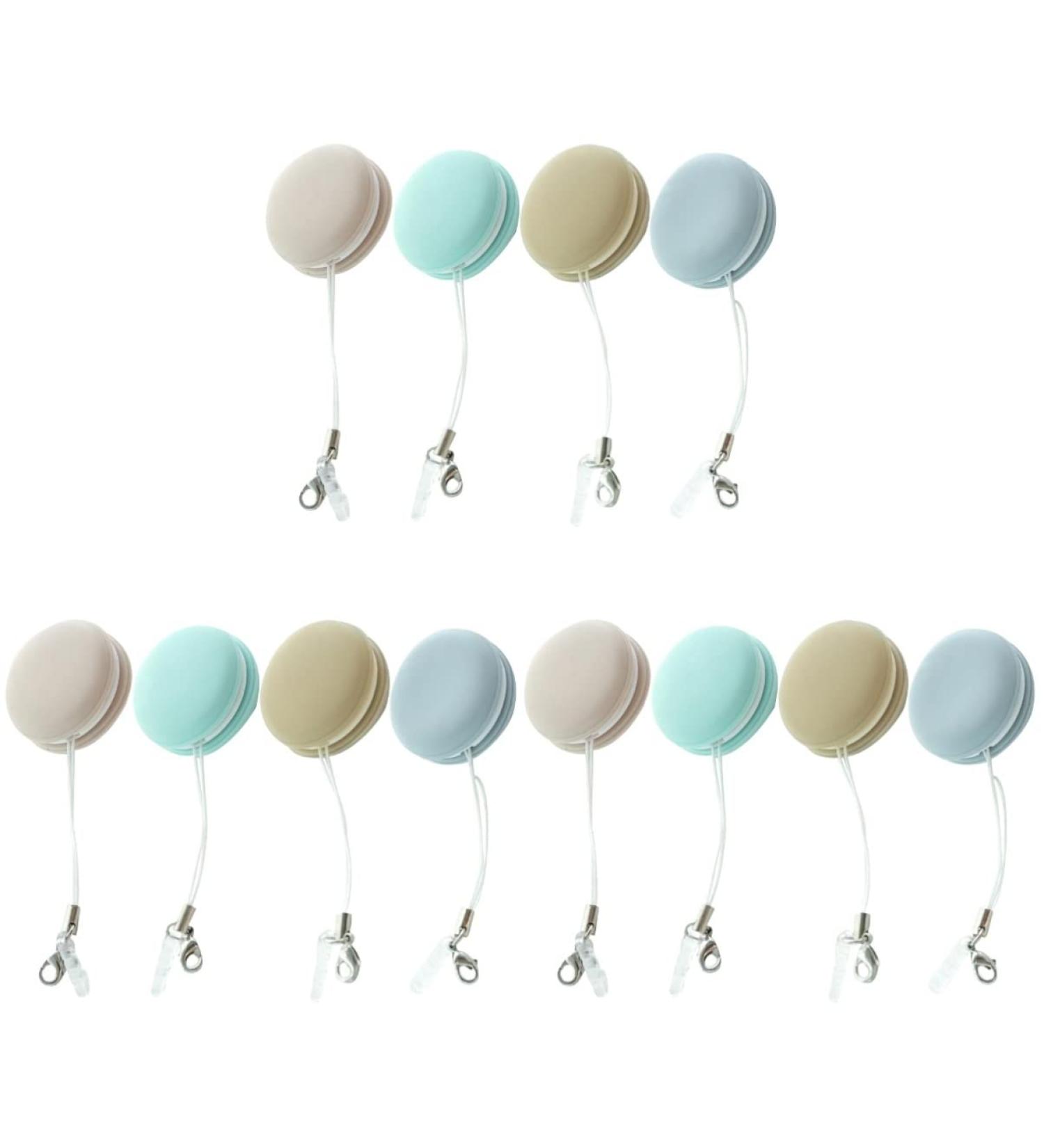 STOBOK 12 pcs Macaron Mobile Phone Screen Wipe Phone Screen Cleaner Macaron Shape Smartphone Cleaning Wipes Macaron Portable Keychain Charm for Mobile Computer Electronic Devices Phone Screen Cleaner - Buy Online on GoSupps.com