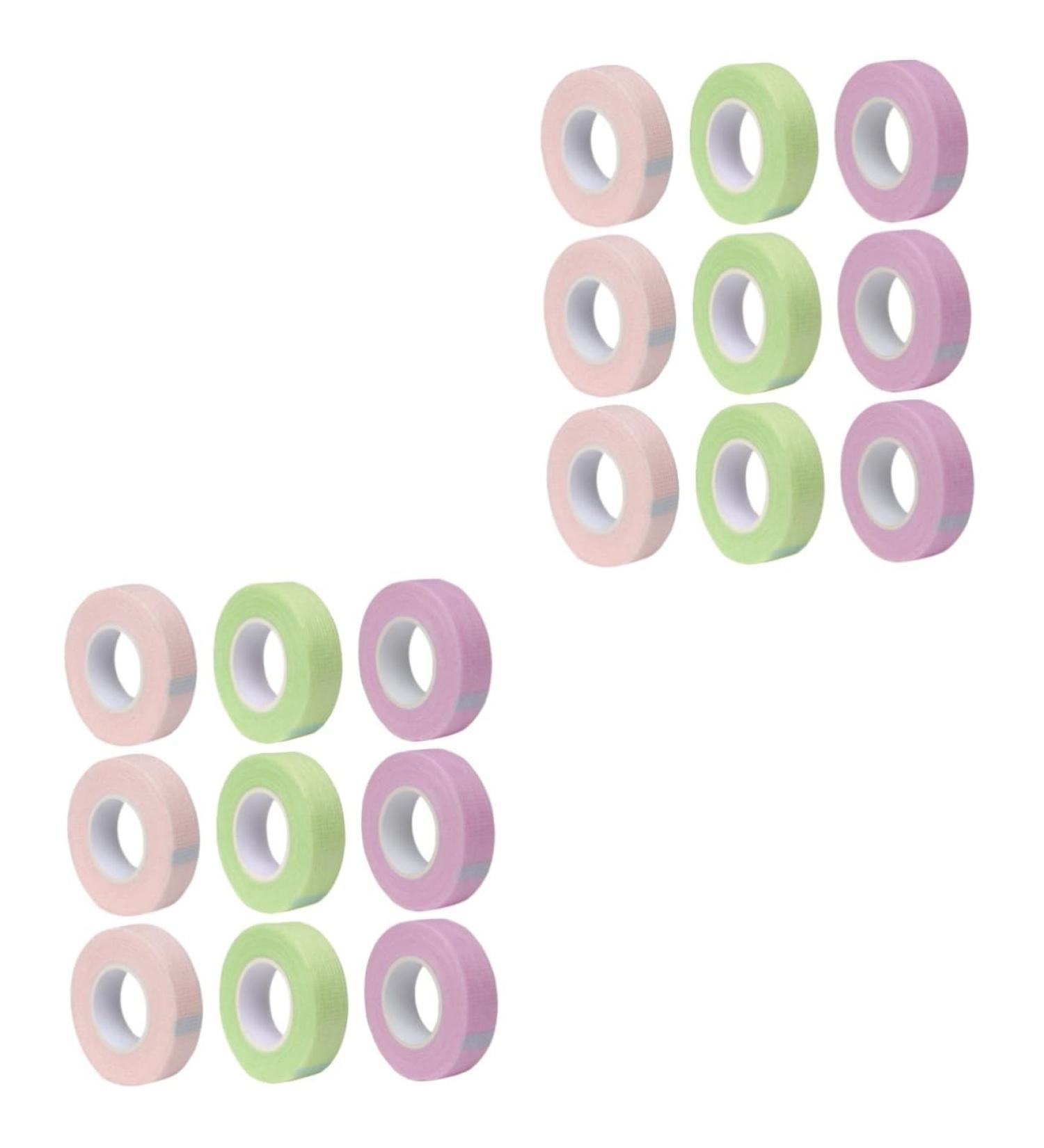 minkissy 18 Rolls Lash Tape Lash Extension Adhesive Lashes Tape False Lash Adhesive Tape Beauty Tools Eye Skin Tape Cosmetic Extension Sticker Non-woven Fabric - Buy Online on GoSupps.com