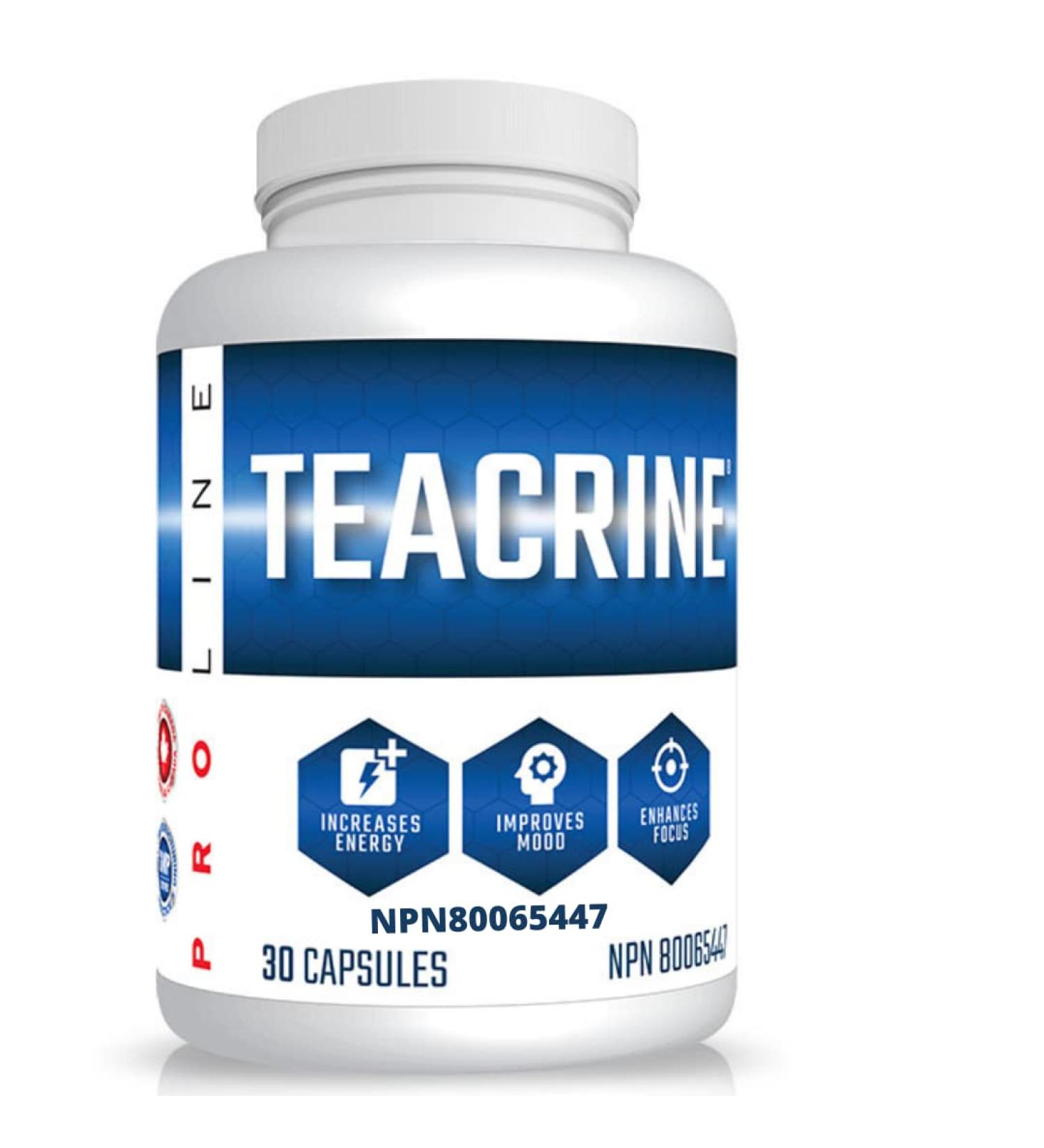 TEACRINE (30 CAPSULES) - Buy Online on GoSupps.com