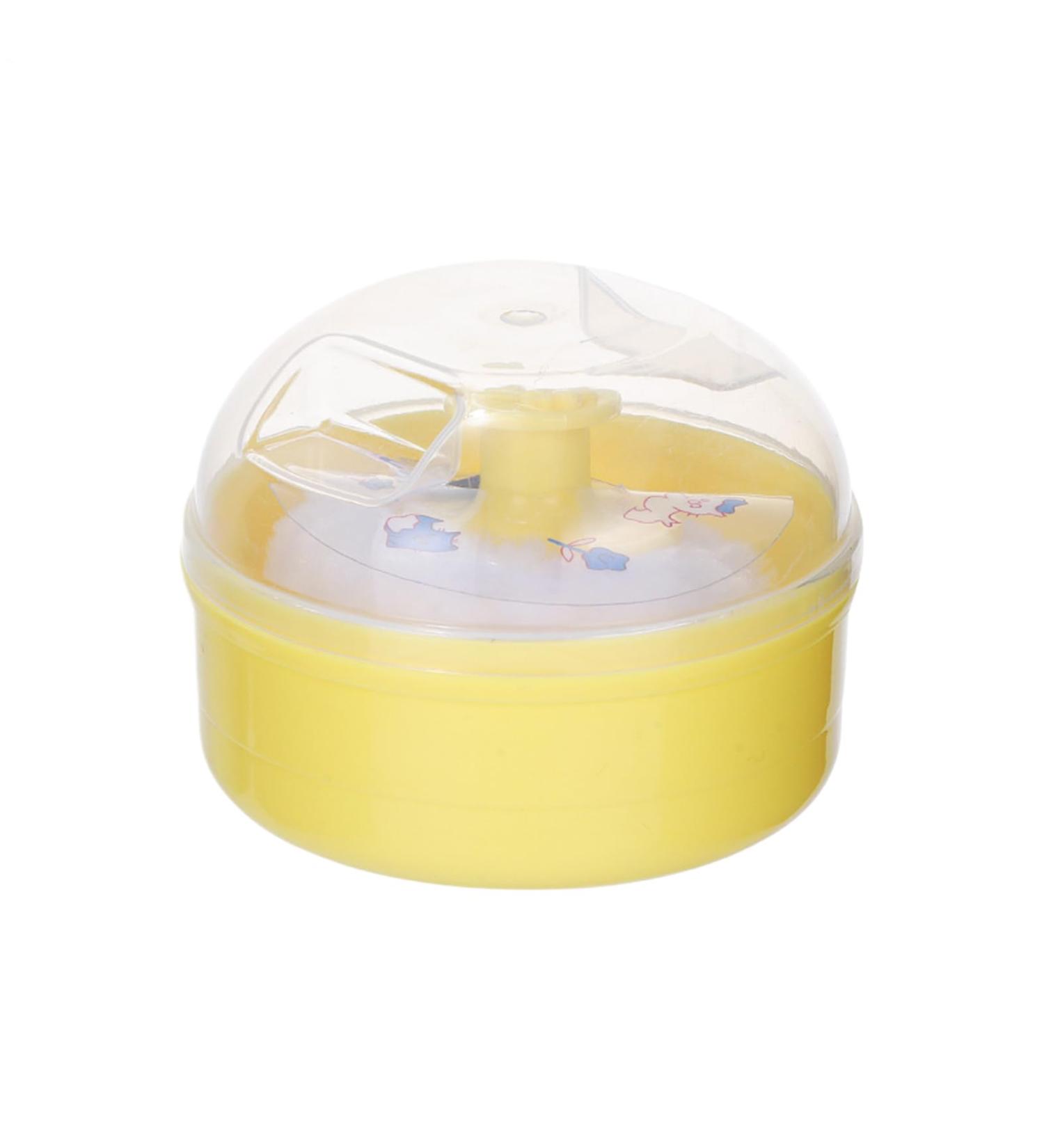 Applicateur de poudre pour tout-petits Bo te de protection rechargeable poudres corporelles en velours doux | Soin de la zone des couches utilisation apr s le bain houppette de maquillage l g re 1 unit (Lot de 1) - Buy Online on GoSupps.com