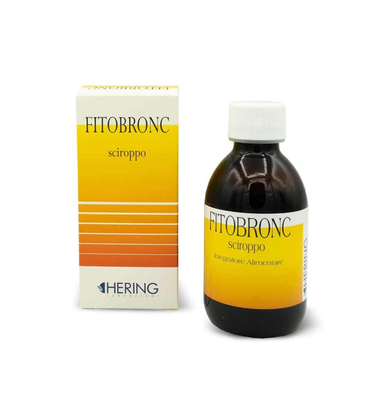 Hering Hering Fitobronc Soothing Mucous Fluidifier Supplement Syrup 180 ml