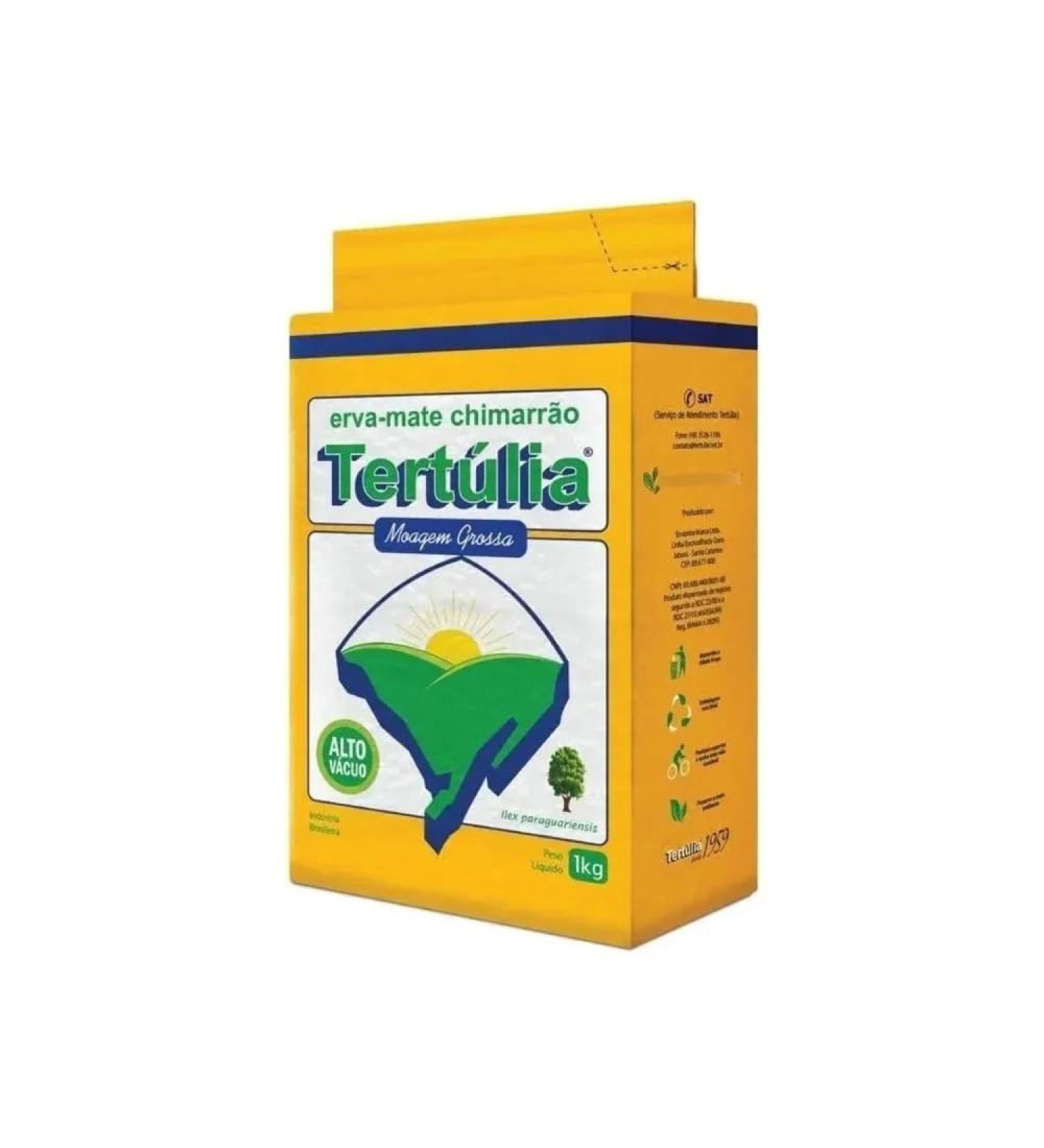 Erva mate chimarr o - Tert lia large moagem 1kg