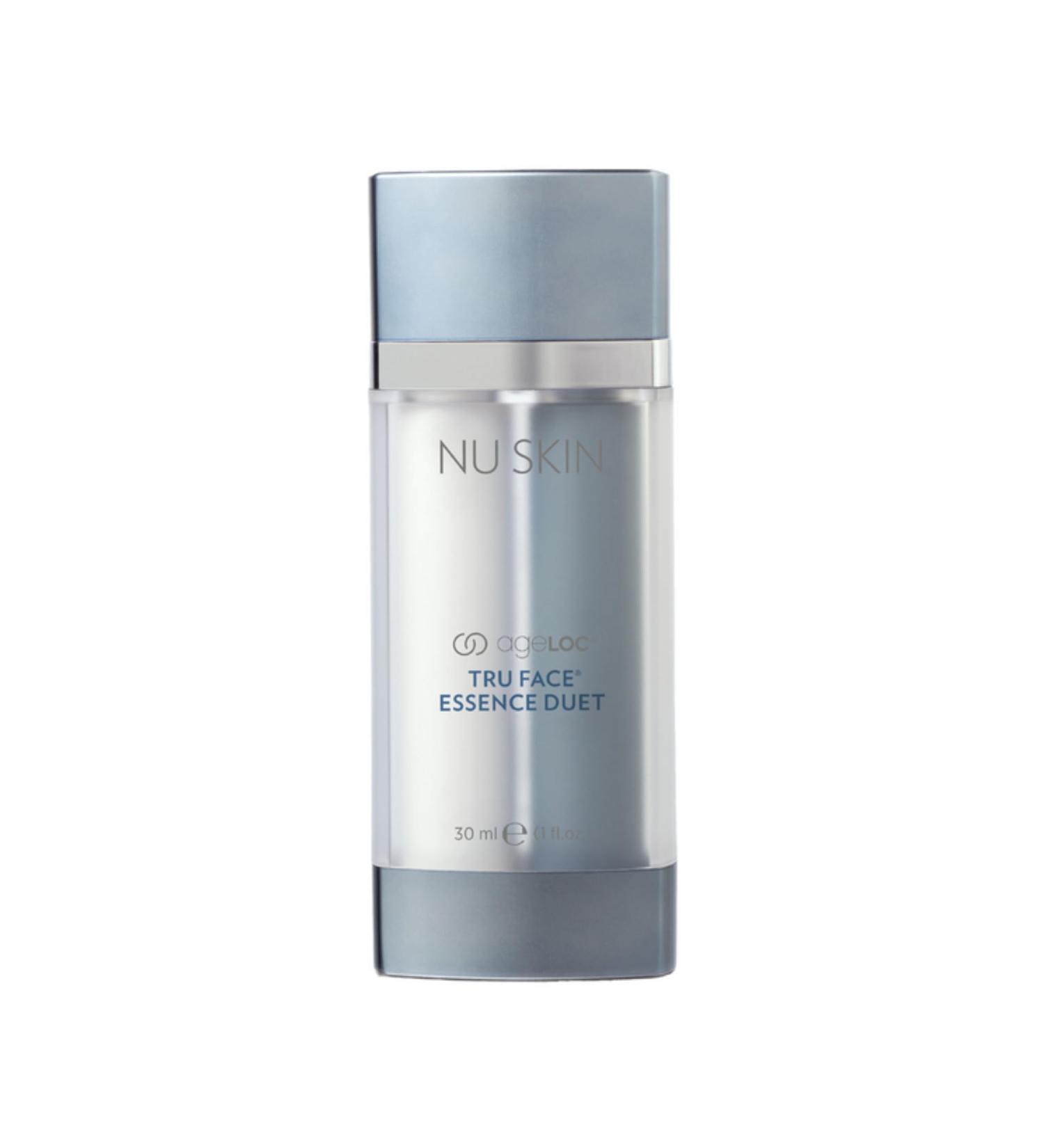 NuSkin ageLOC Tru Face Essence Duet - Neck Firming Cream & D collet Lifting Formula | Dual Chamber Skin Care for Firmness Contouring & Hydration | Best Neck & Chest Firming Cream - Buy Online on GoSupps.com