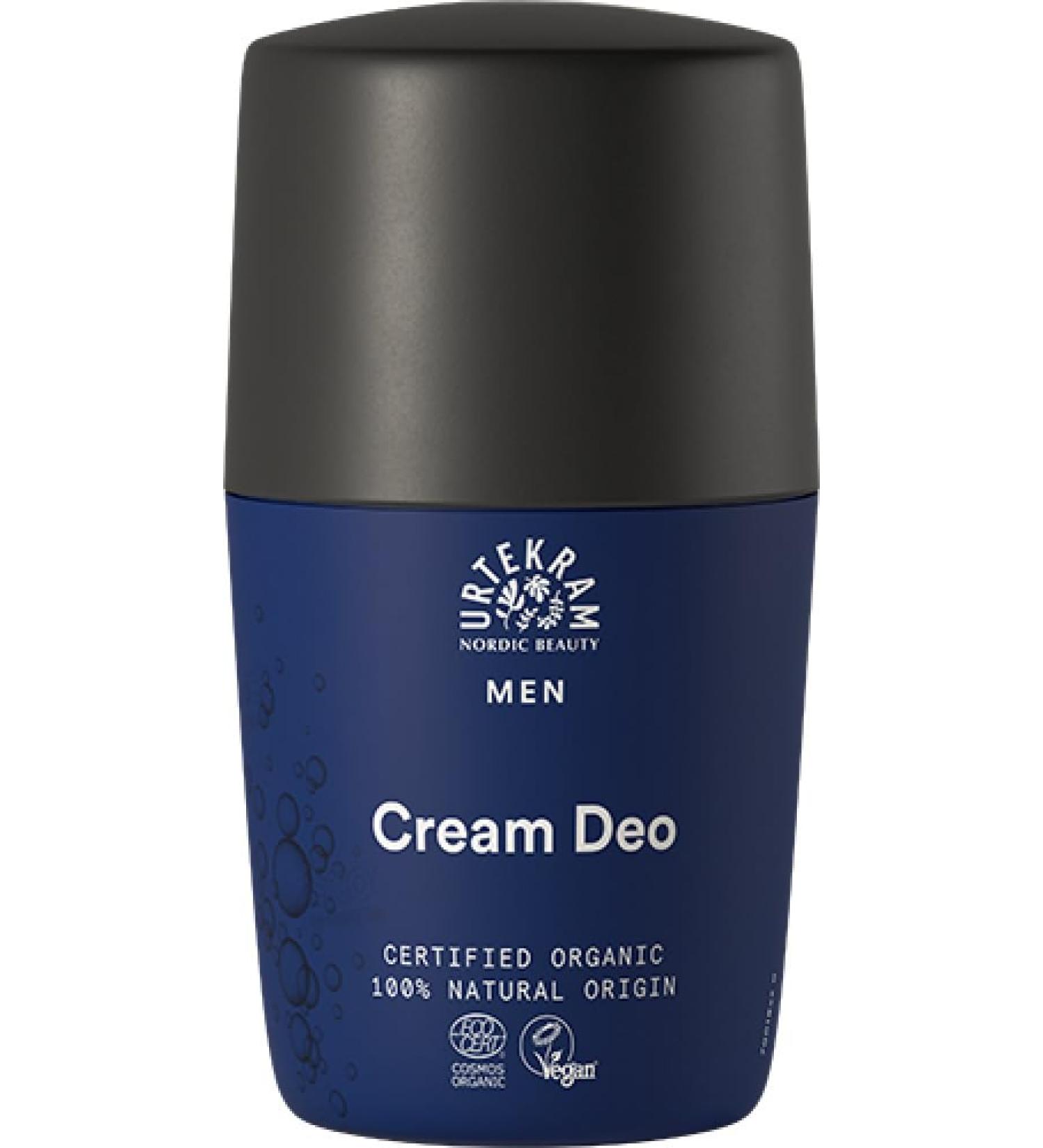 Urtekram Bio Urtekram Cream Deodorant for Men 50 ml (Pack of 2)