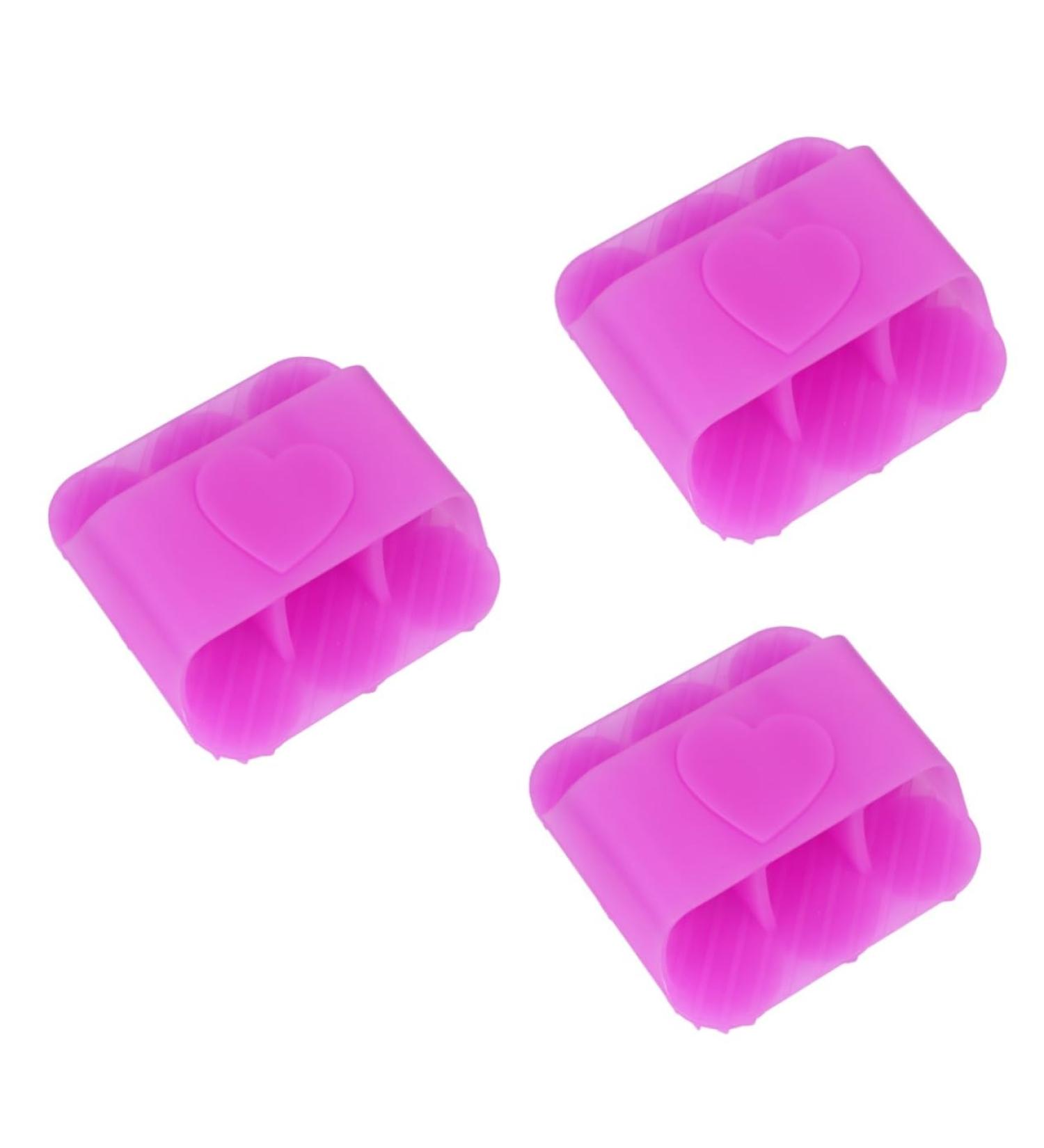 Healeved 3pcs Cleaning Brush Set - Household Massager & Tub Shampoo Massage Brush - Purple | International Shipping Available - Buy Online on GoSupps.com