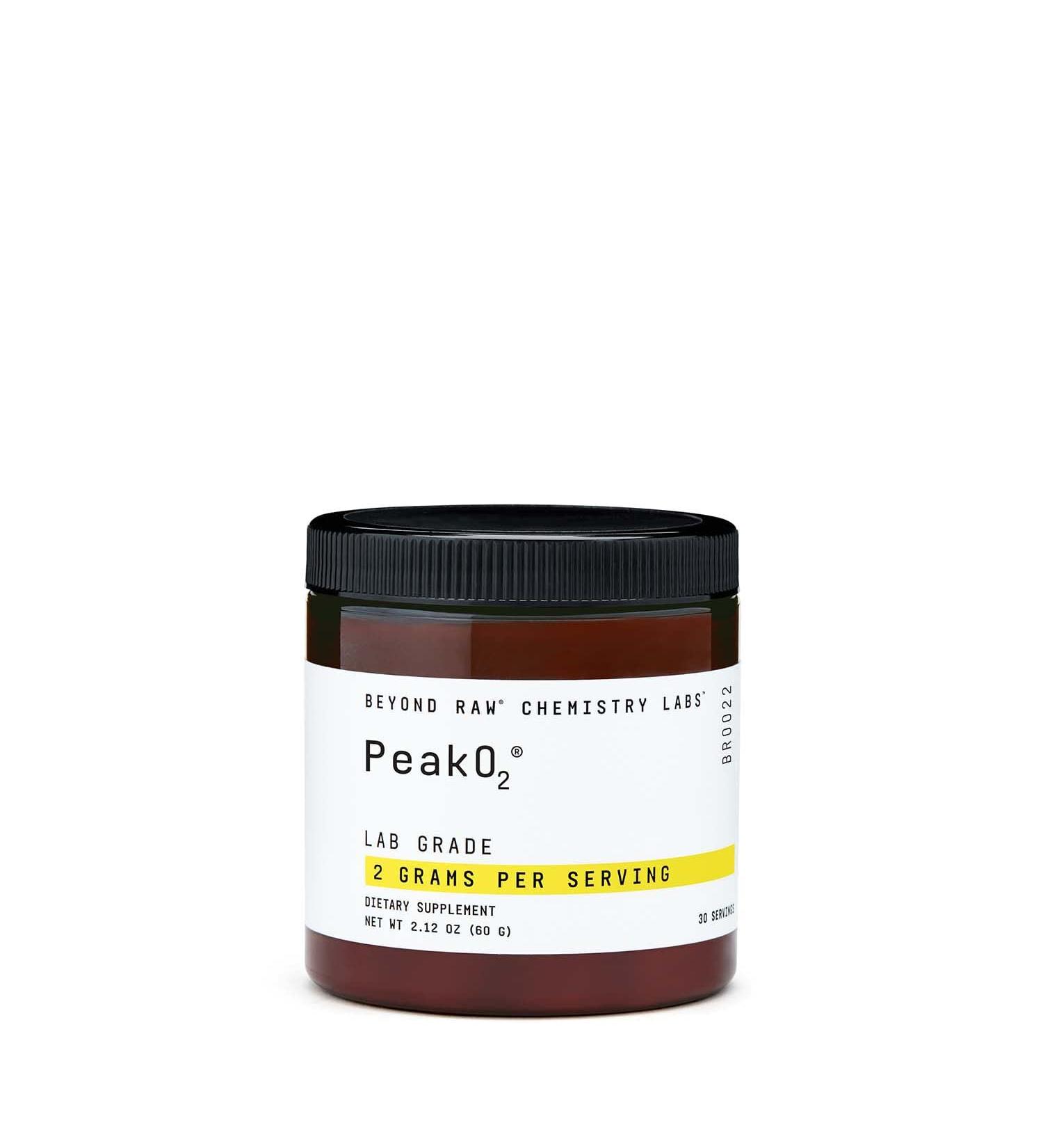 BEYOND RAW Chemistry Labs Peak 02 Powder - Enhance Workout Endurance | 30 Servings - International Shipping Available - Buy Online on GoSupps.com