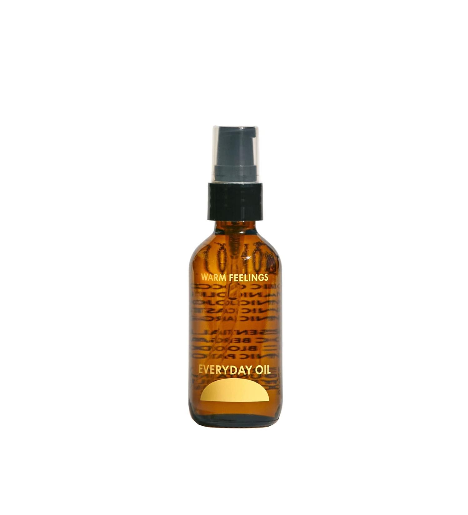 Everyday Oil Warm Feelings Blend, Face + Body Oil, Cleansing, Balancing, Hydrating, 2 fl oz. Warm Feelings Blend 2 Fl Oz