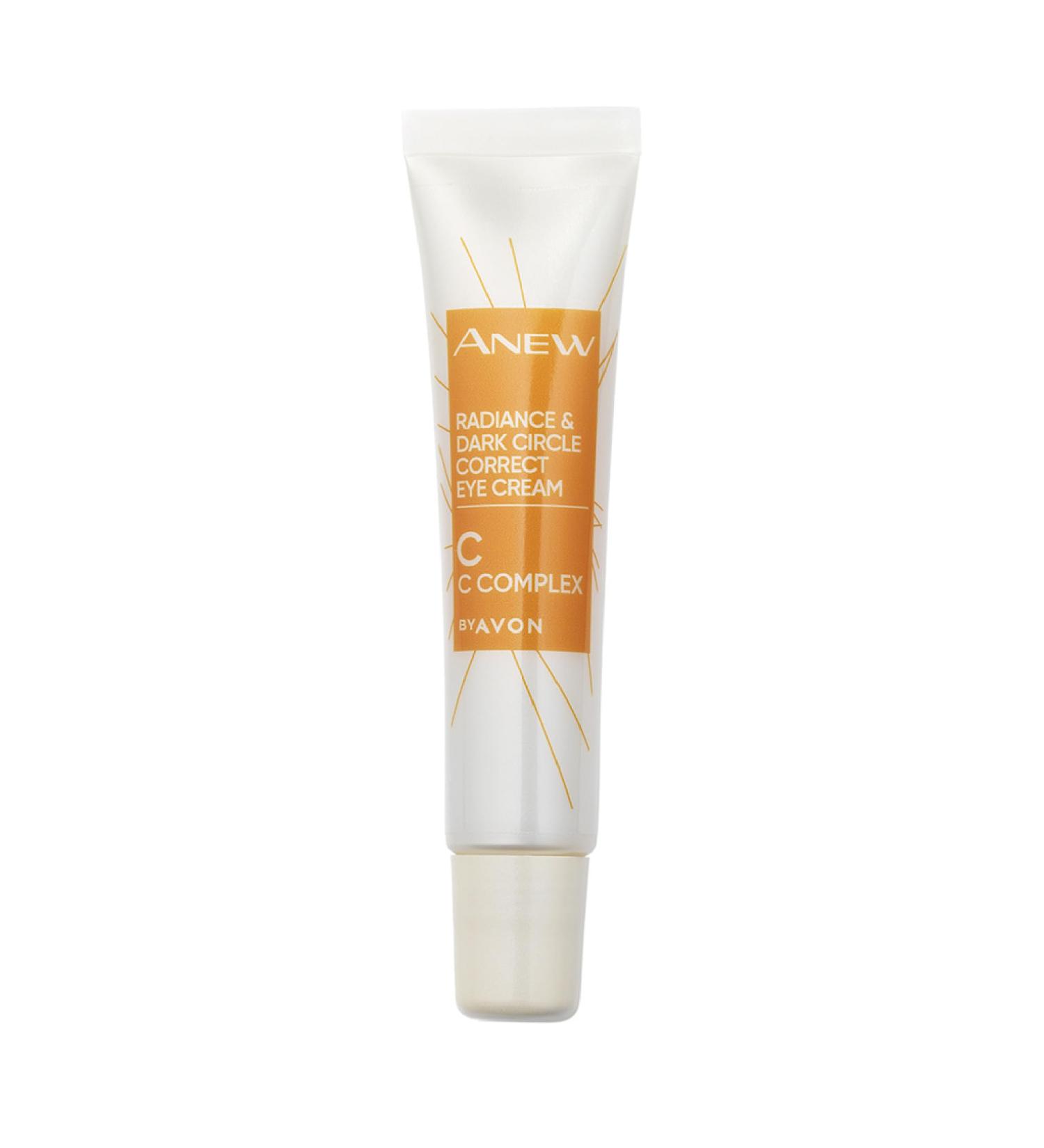 Avon Anew Radiance & Dark Circle Correct Eye Cream 15 ml Instantly Energises and Brightens For Brighter Looking Eyes Reduces The Look of Dark Circles Cruelty Free - Buy Online on GoSupps.com