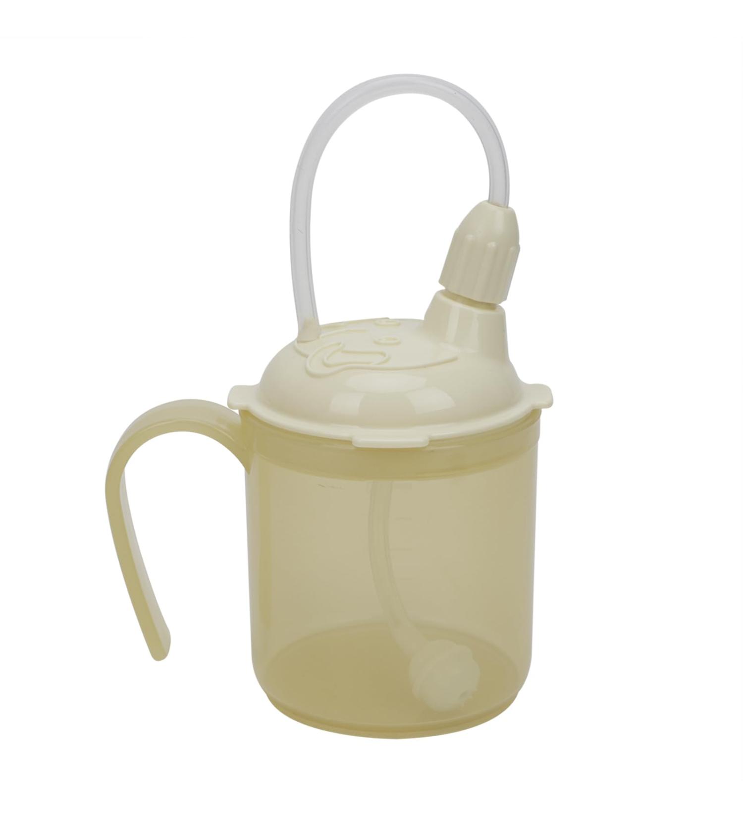 Adult Leak-Proof Drinking Cups with Straw - 300ml Grip Lid Cups for Seniors Patients & Pregnancy Aid - International Shipping Available - Buy Online on GoSupps.com