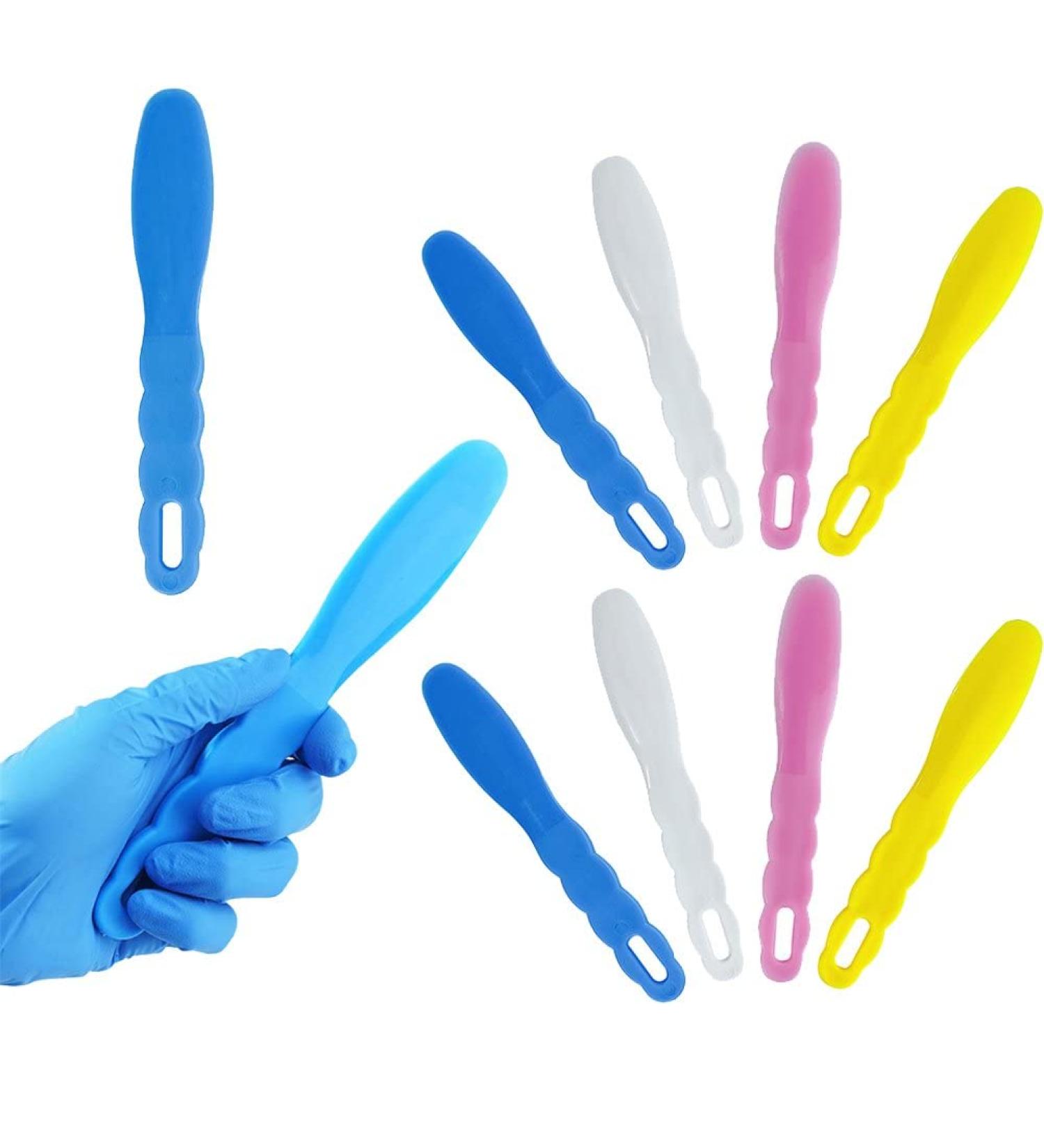 Baokuan 10pcs Dental Mixing Spatula Set - Ideal for Cement Powder & Laboratory Materials - International Shipping Available - Buy Online on GoSupps.com