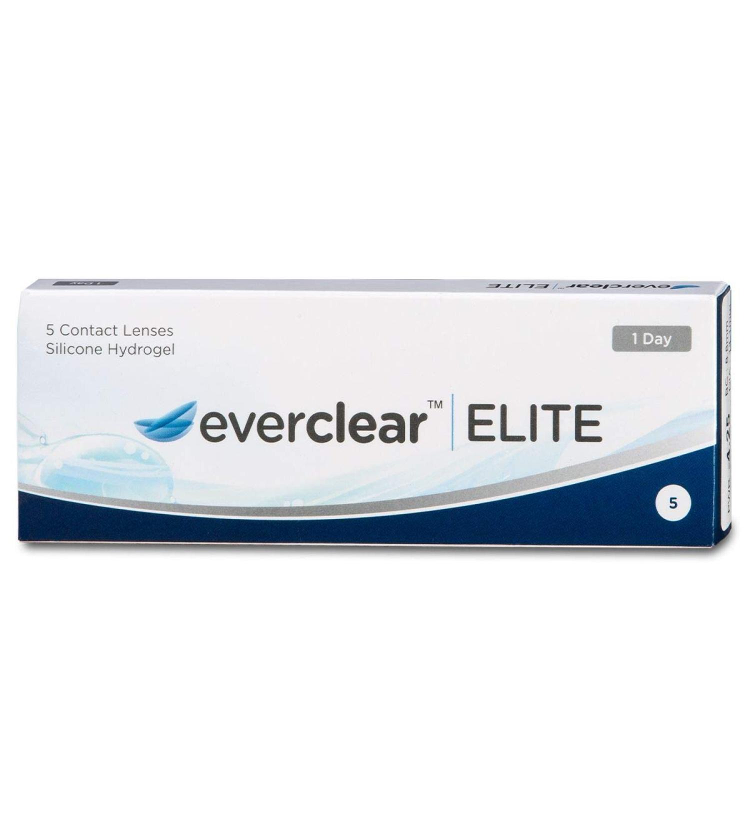Buy Everclear Elite Daily Soft Lenses - 5 Pieces | BC 8.8mm DIA 14.1mm +5.75 Diopters - Buy Online on GoSupps.com