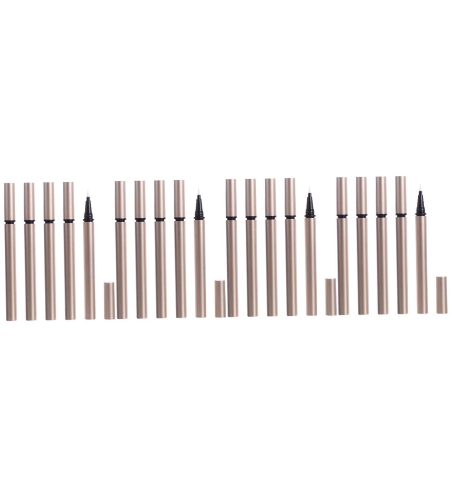 FOMIYES 20 Pcs Eyeliner Empty Pipe Empty Eyelash Tube Empty Eyeliner Tube Empty Eyeliner Vials Tube Plastic 1 count (Pack of 1) Goldenx4pcs - Buy Online on GoSupps.com
