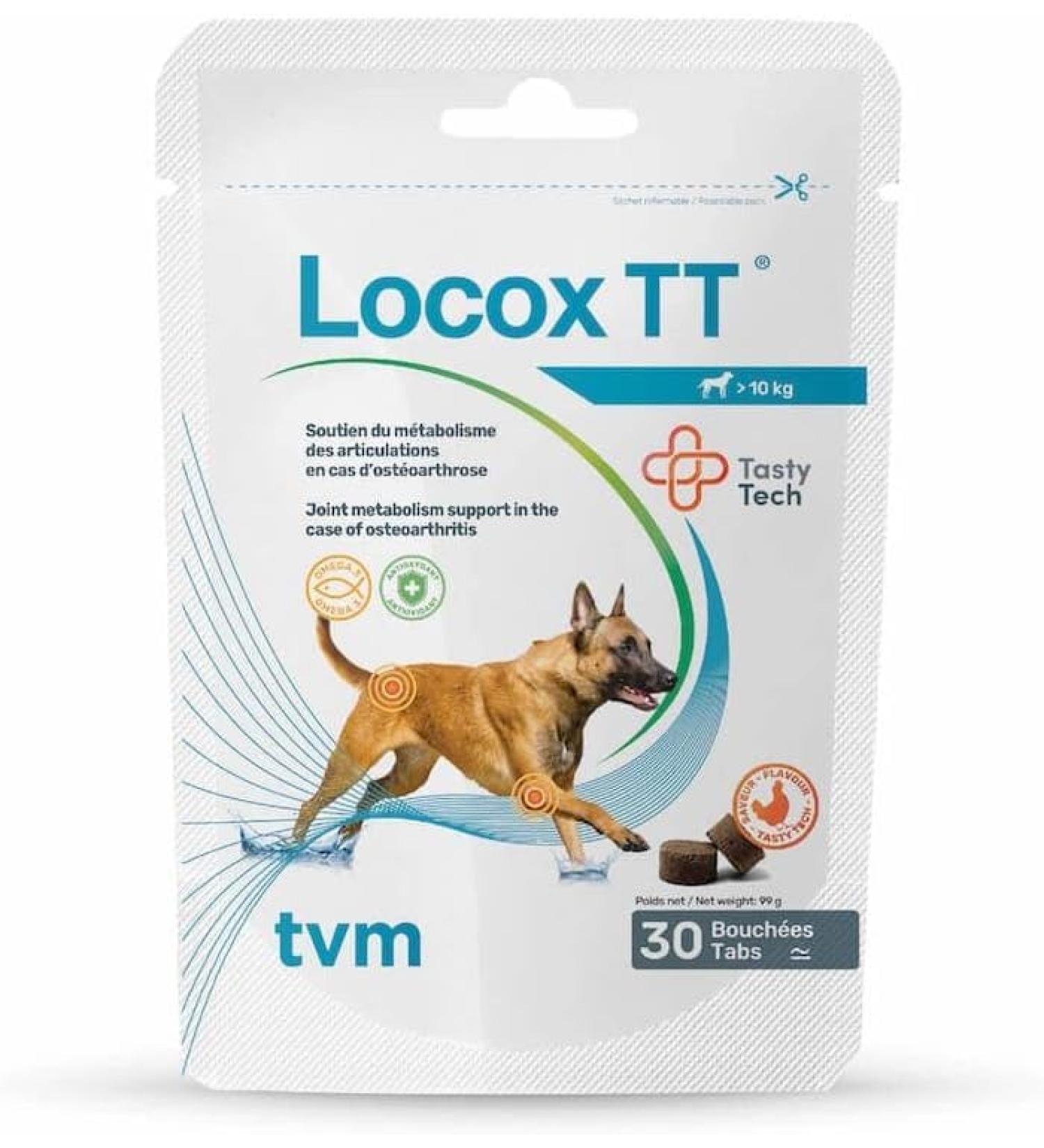 TVM Locox TT | 30 tablets | Complementary food for Dogs | May be useful to Support Joint Function and Maintain Joint Health. - Buy Online on GoSupps.com