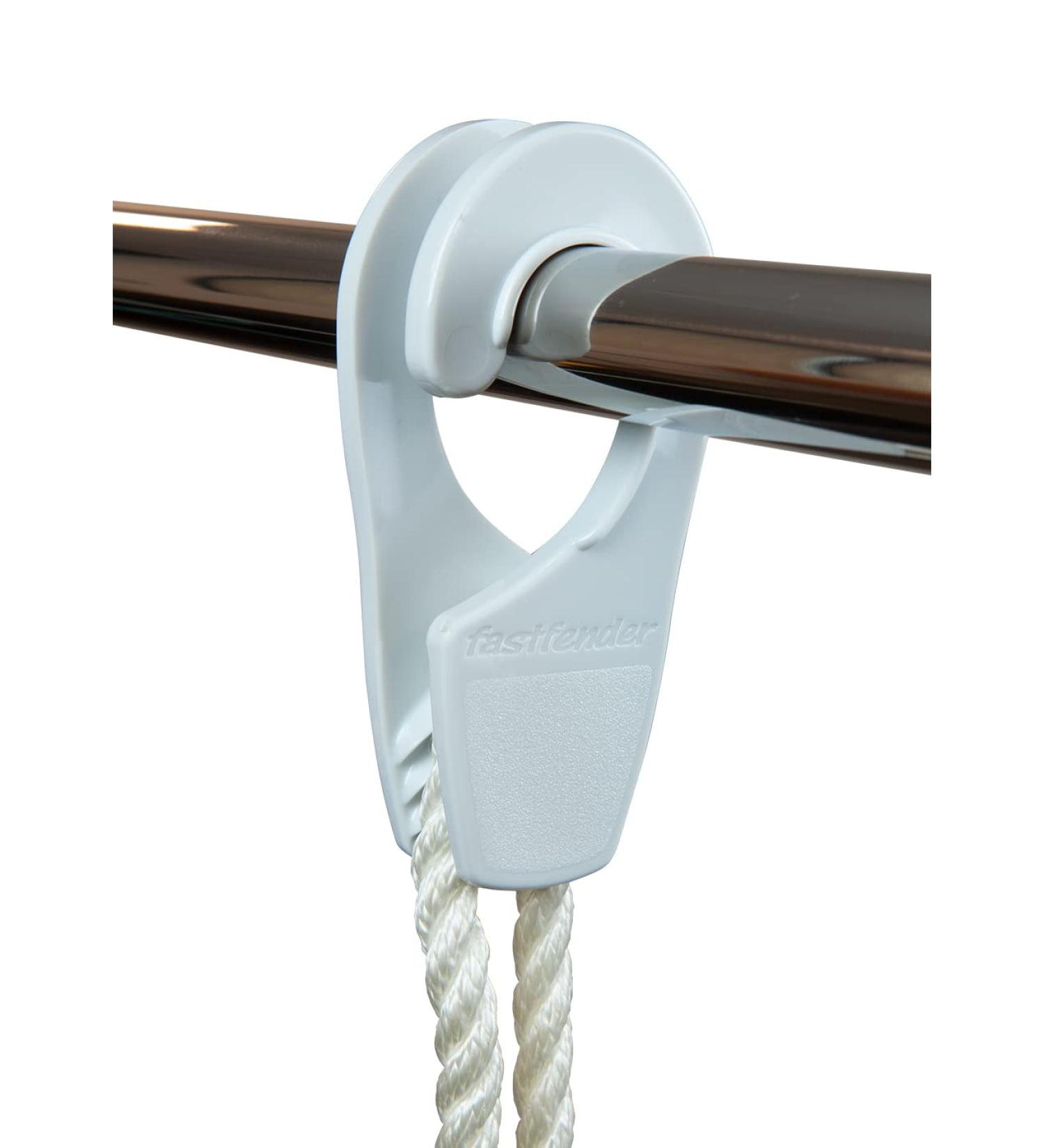 Fastfender 25 Fender Hanger - Single-Handed Use - White (Pair) - Buy Online on GoSupps.com