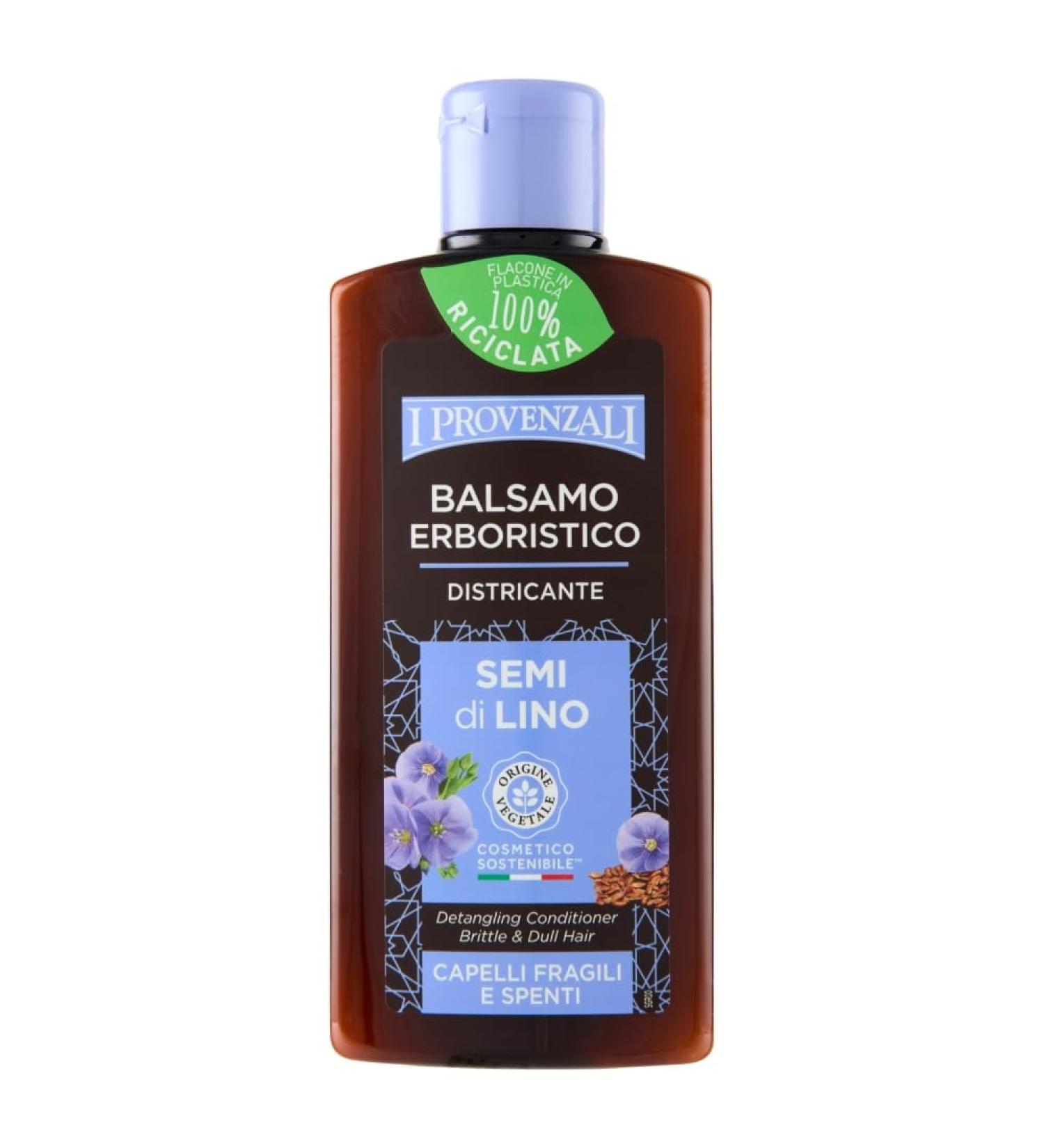 I Provenzali I Provenzali | Herbalist Hair Balm with Flax Seeds Detangling Hair Balm 6 x 200 ml