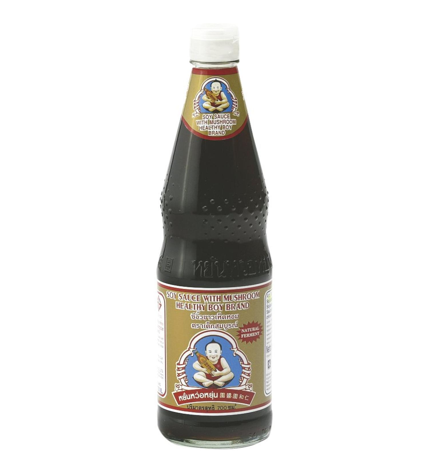 Healthy Boy Healthy Boy Soy Sauce Pack of 12 Bottles of Mushroom Sauce 12 x 700 ml