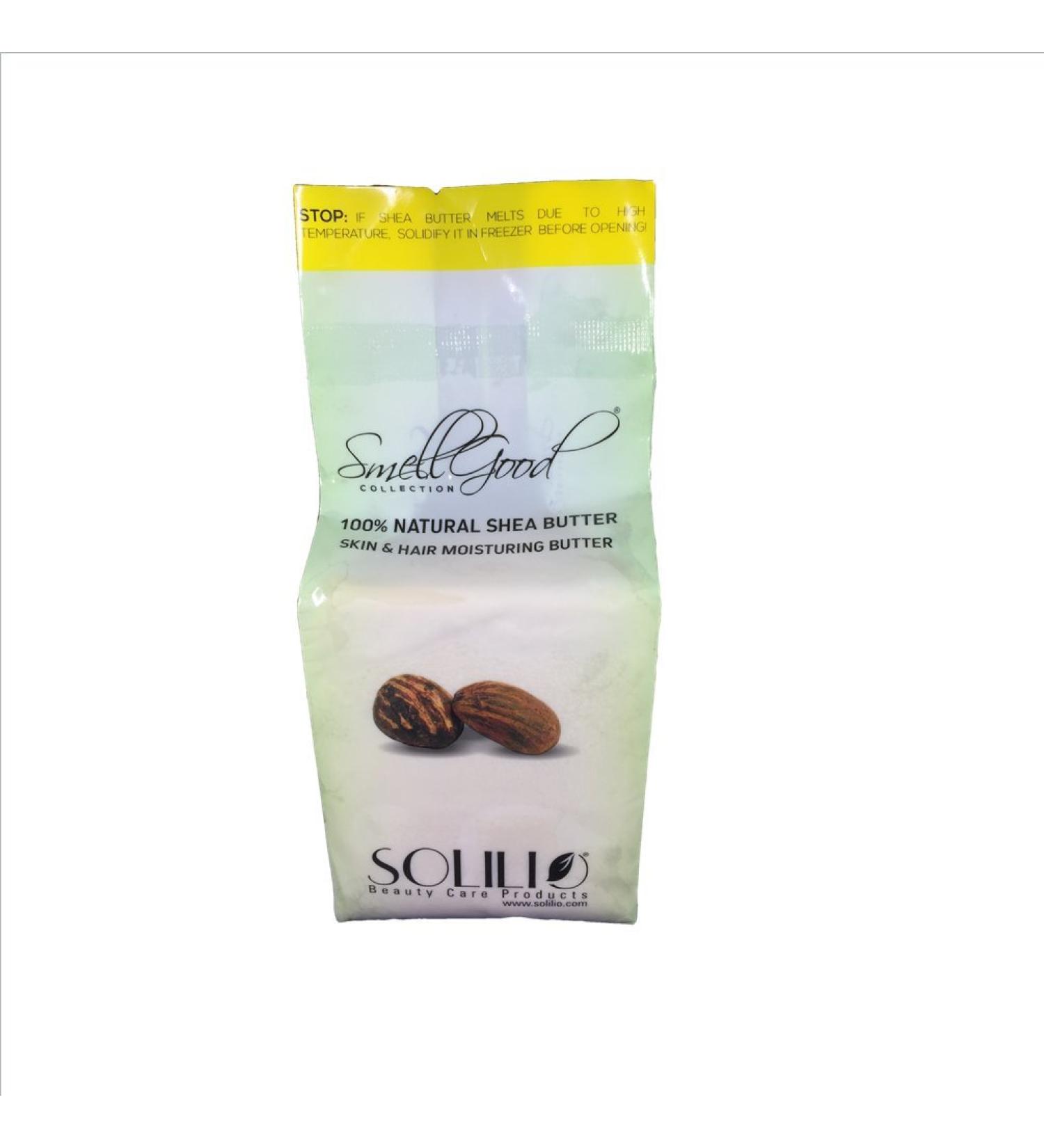 SmellGood 100% Pure Ivory Raw Unrefined Shea Butter 3lb - 3 Pound Pack - Buy Online on GoSupps.com