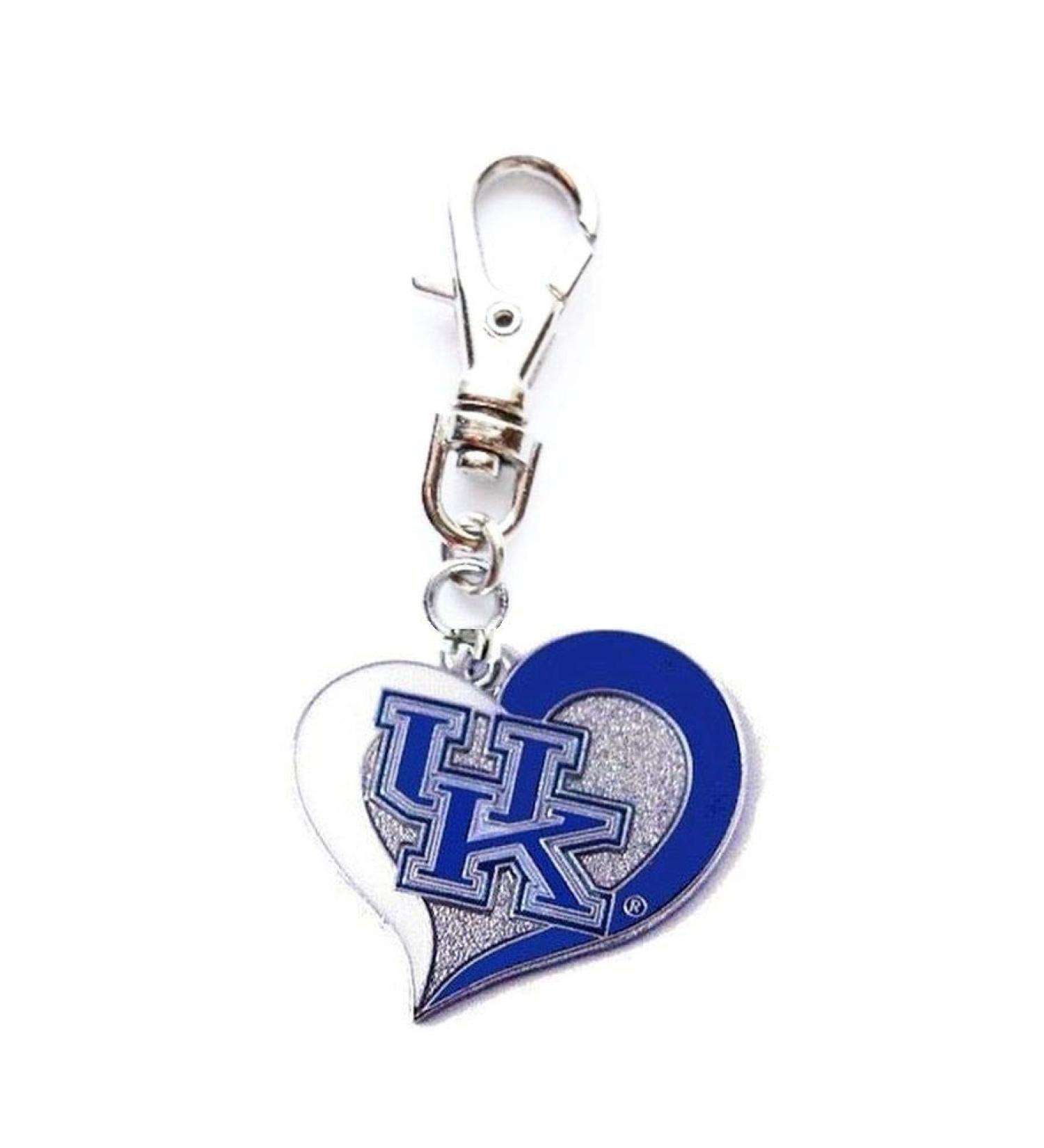 University of Kentucky Wildcats Charm - Zipper Pull/Purse/Wallet/Backpack/Pet Collar Leash Charm - Buy Online on GoSupps.com