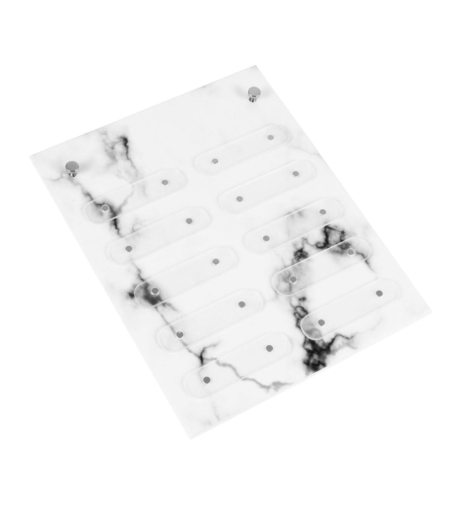 Ipetboom Nail Display Board Coloured Card Pearl Scrunchies for Women False Nail Tip Sample Display Nail Color Chart Display Nail Art Showing Display Holder Acrylic Nail Polish Detachable - Buy Online on GoSupps.com