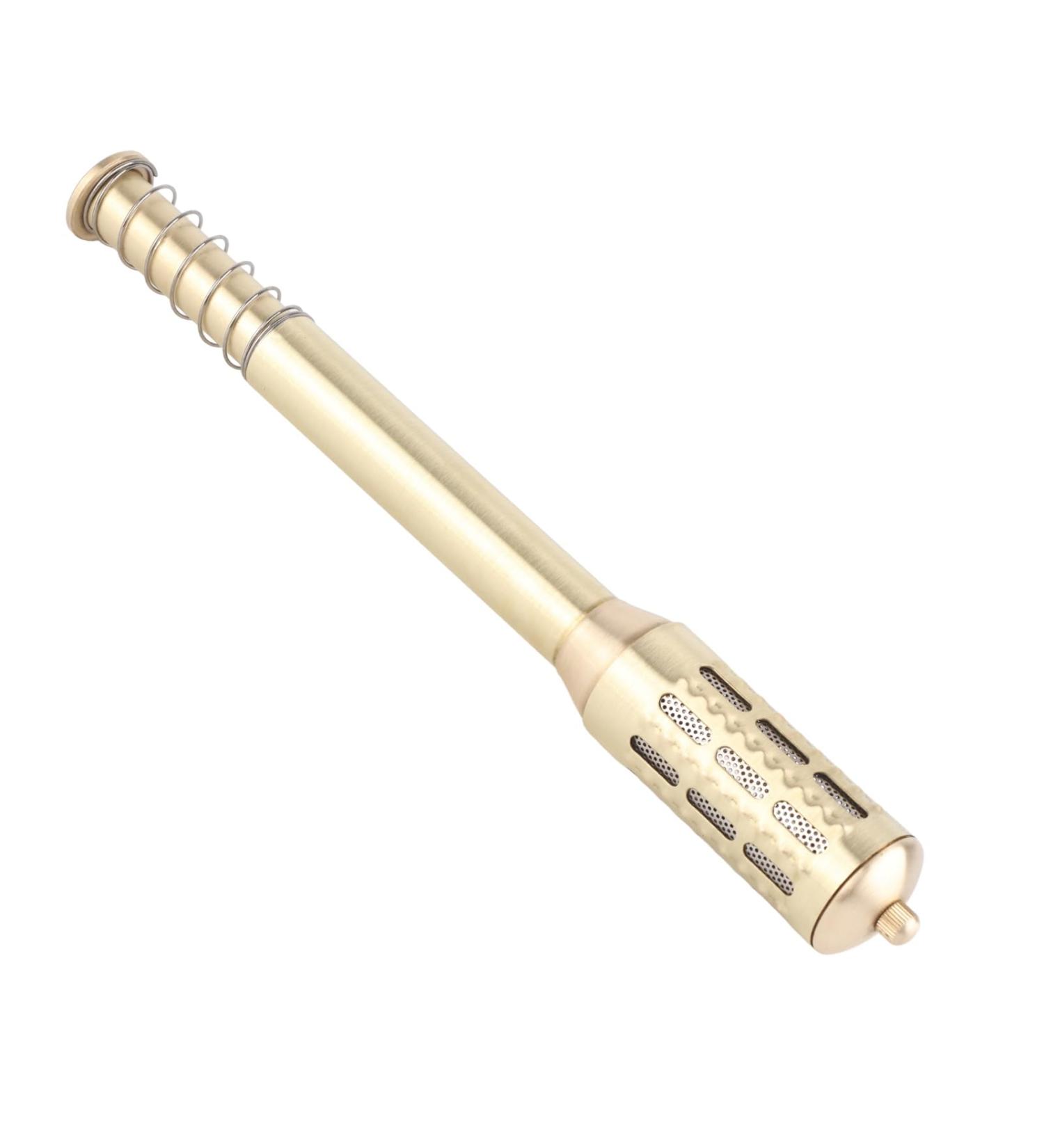 Moxa Sticks for Moxibustion | Bruner 28x4x4 Brass Moxa Roll & Massage Stick | International Shipping - Buy Online on GoSupps.com