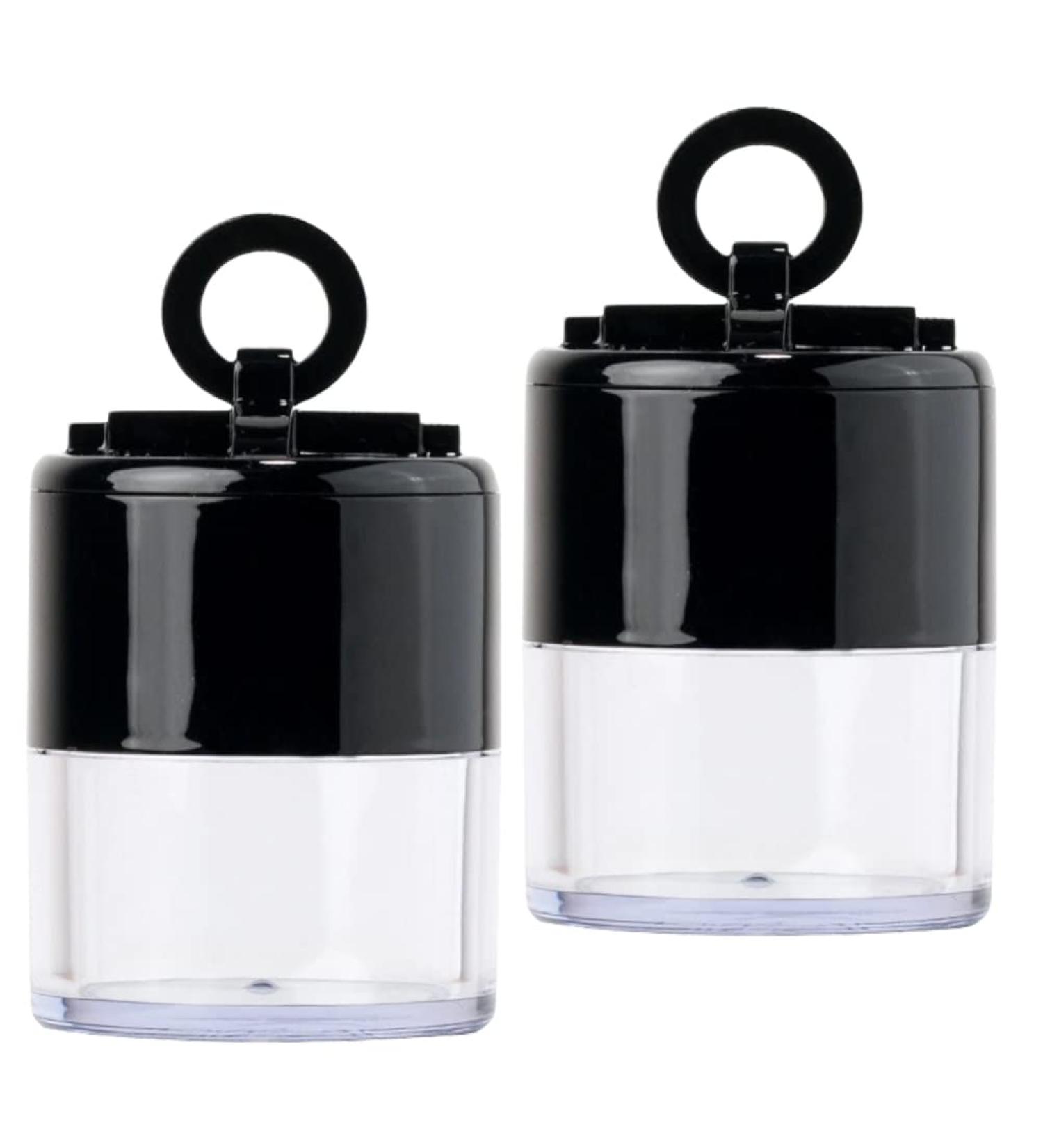 Beaupretty 2pcs Box Powder Box Travel Containers for Loose Powder Double Loose Powder Pot Sponge Abs Makeup Box - Buy Online on GoSupps.com