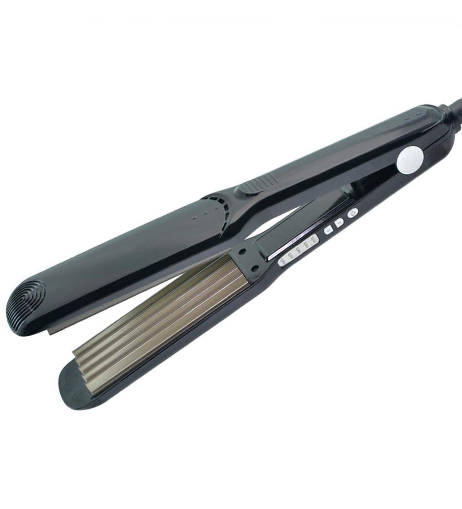 Buy Hair Crimper - Textured Crimping Iron for Volume & Fluffy Hairstyles | International Shipping - Buy Online on GoSupps.com