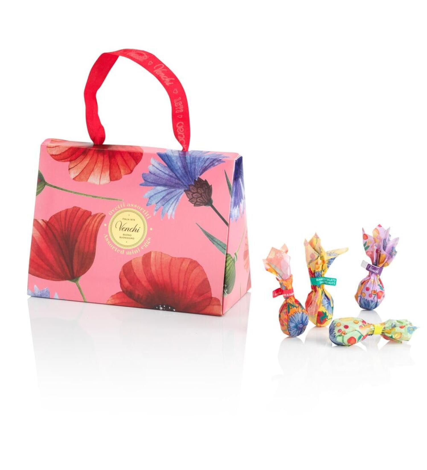 Venchi - Sachet Papaveri aux ufs en Chocolat Saveurs Assorties avec "Noisettes Du Pi mont" Pistaches et Amandes Sans Gluten Coffret Collection P ques 180gr Id e Cadeau Sachet Coquelicots - Buy Online on GoSupps.com