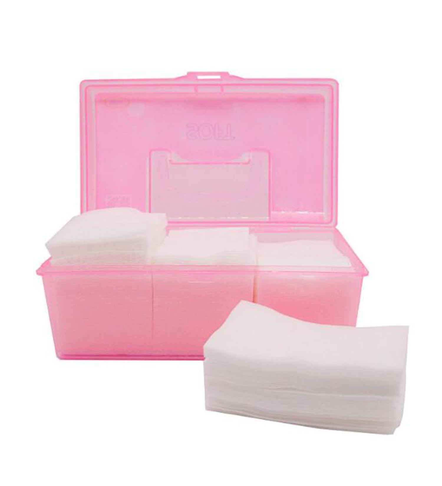 500Pcs Portable Soft Cotton Pads - Hypoallergenic & Lint-Free Makeup Wipes for Face Eyes & Nails - Perfect for Lotions & Makeup Removal - International Shipping Available - Buy Online on GoSupps.com