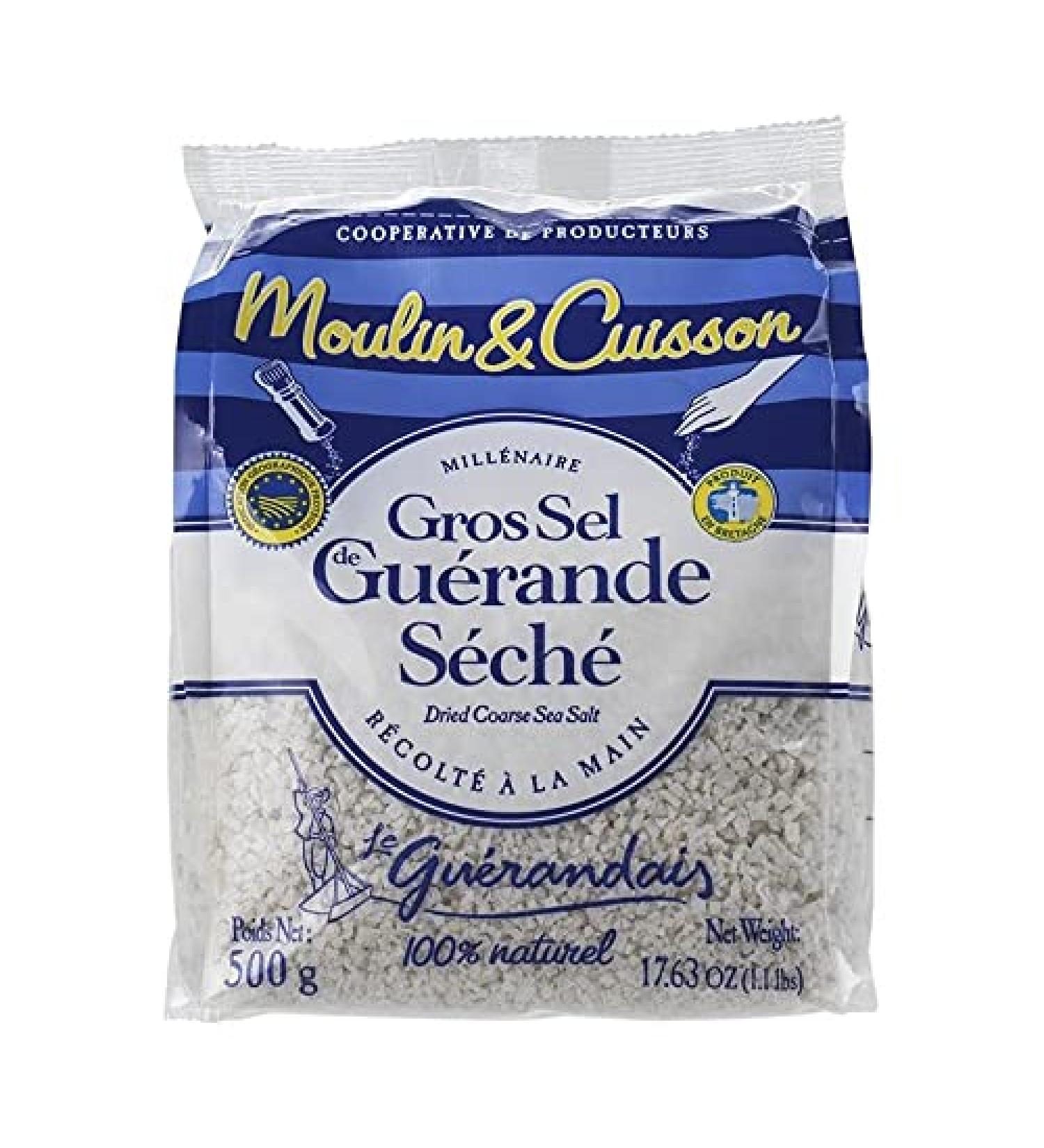 Le Guerandais - Special Dried Coarse Salt Mill Pack of 4 500 g - Buy Online on GoSupps.com