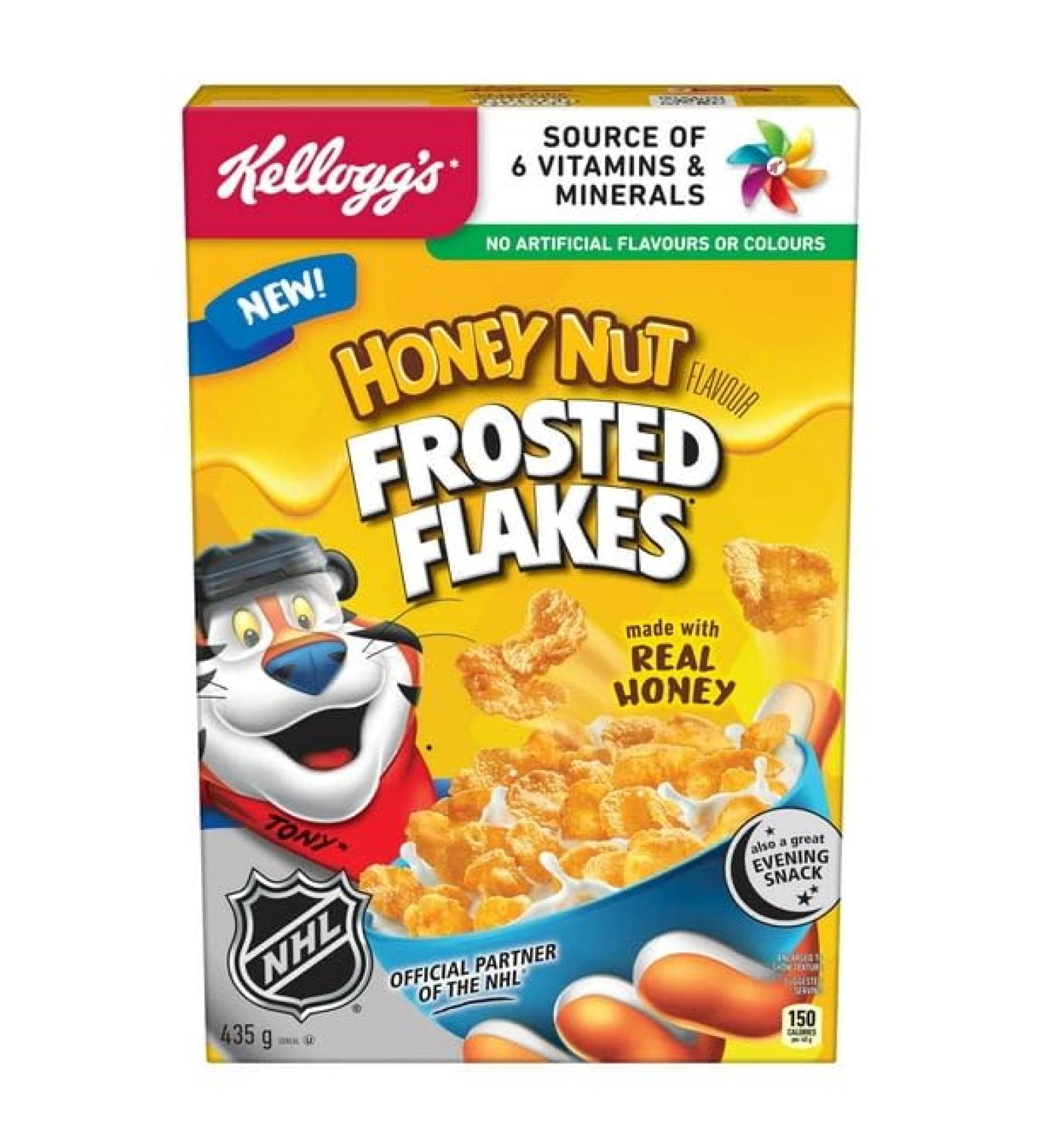 Kellogg's Honey Nut Frosted Flakes 435g