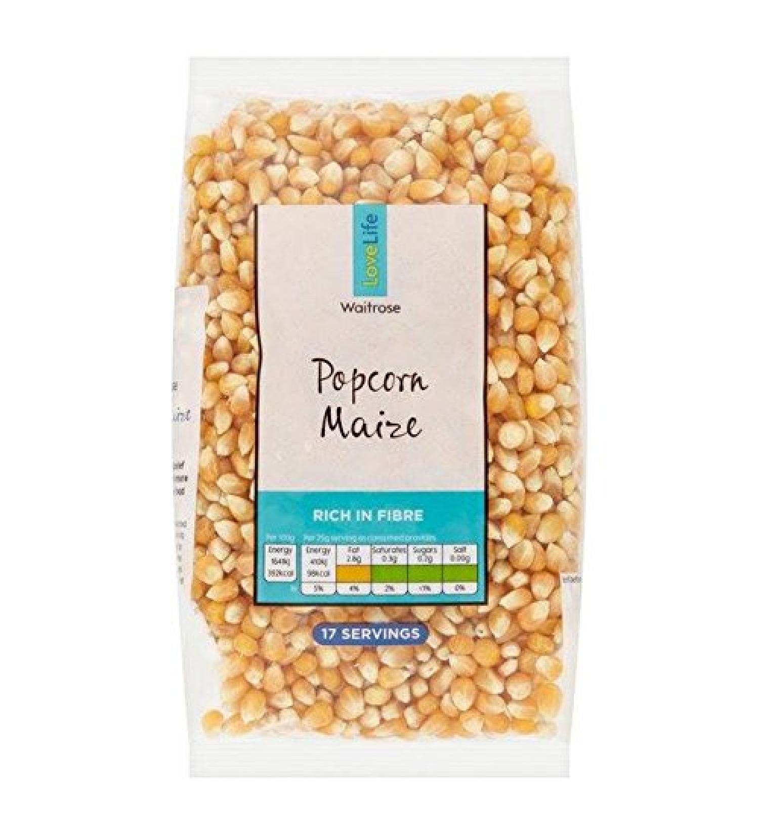 Waitrose Love Life Popcorn Ma s 510 g