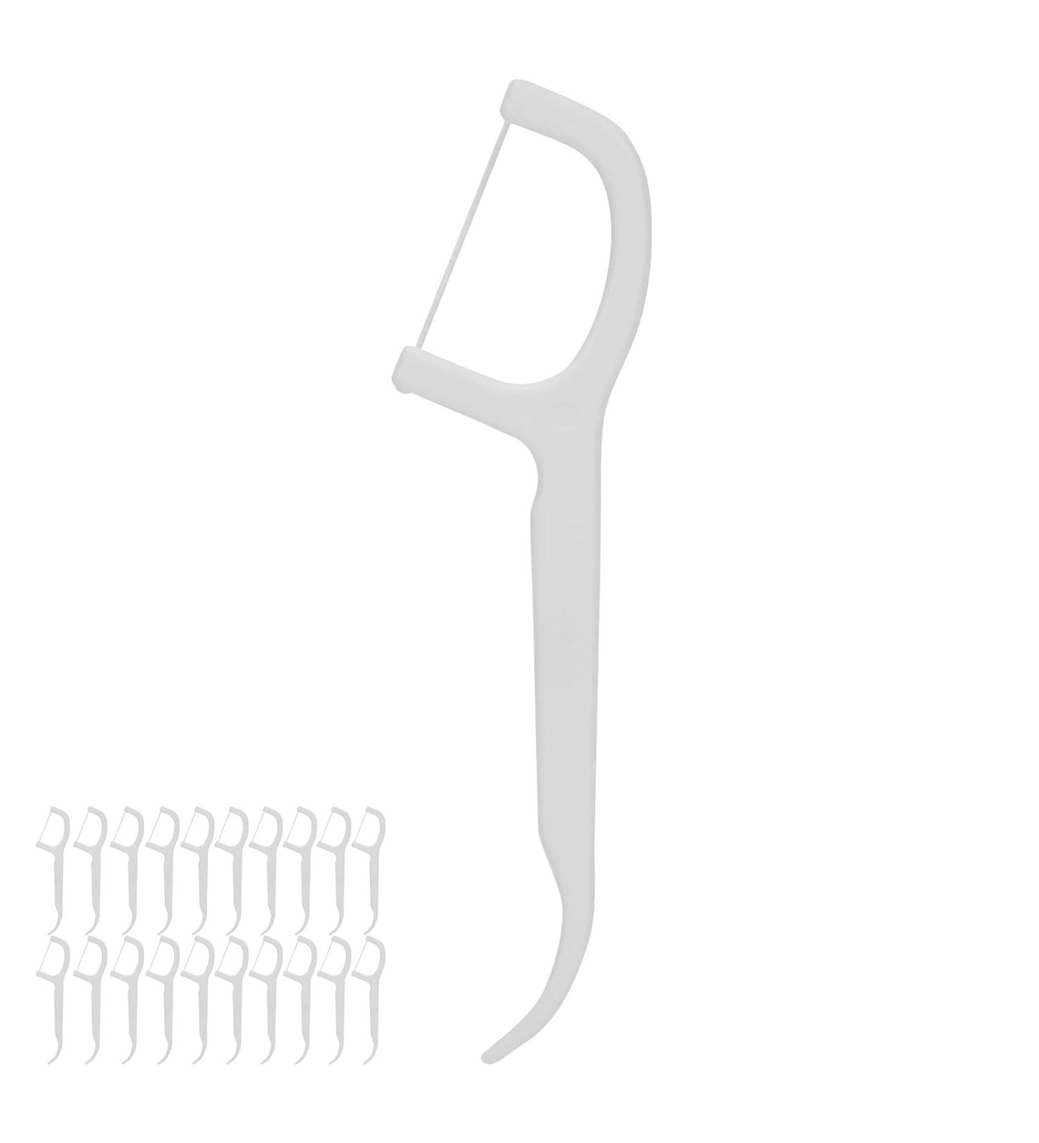 Disposable Dental Floss Picks - Professional Home Use | 20 Pack for Optimal Oral Care - Buy Online on GoSupps.com