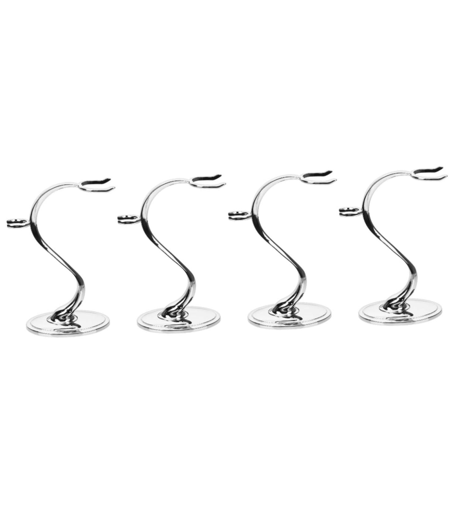 Beaupretty 4-Piece Razor Holder Set for Men - Stylish Razor and Brush Stand for Optimal Storage | Zinc Alloy Design - Buy Online on GoSupps.com