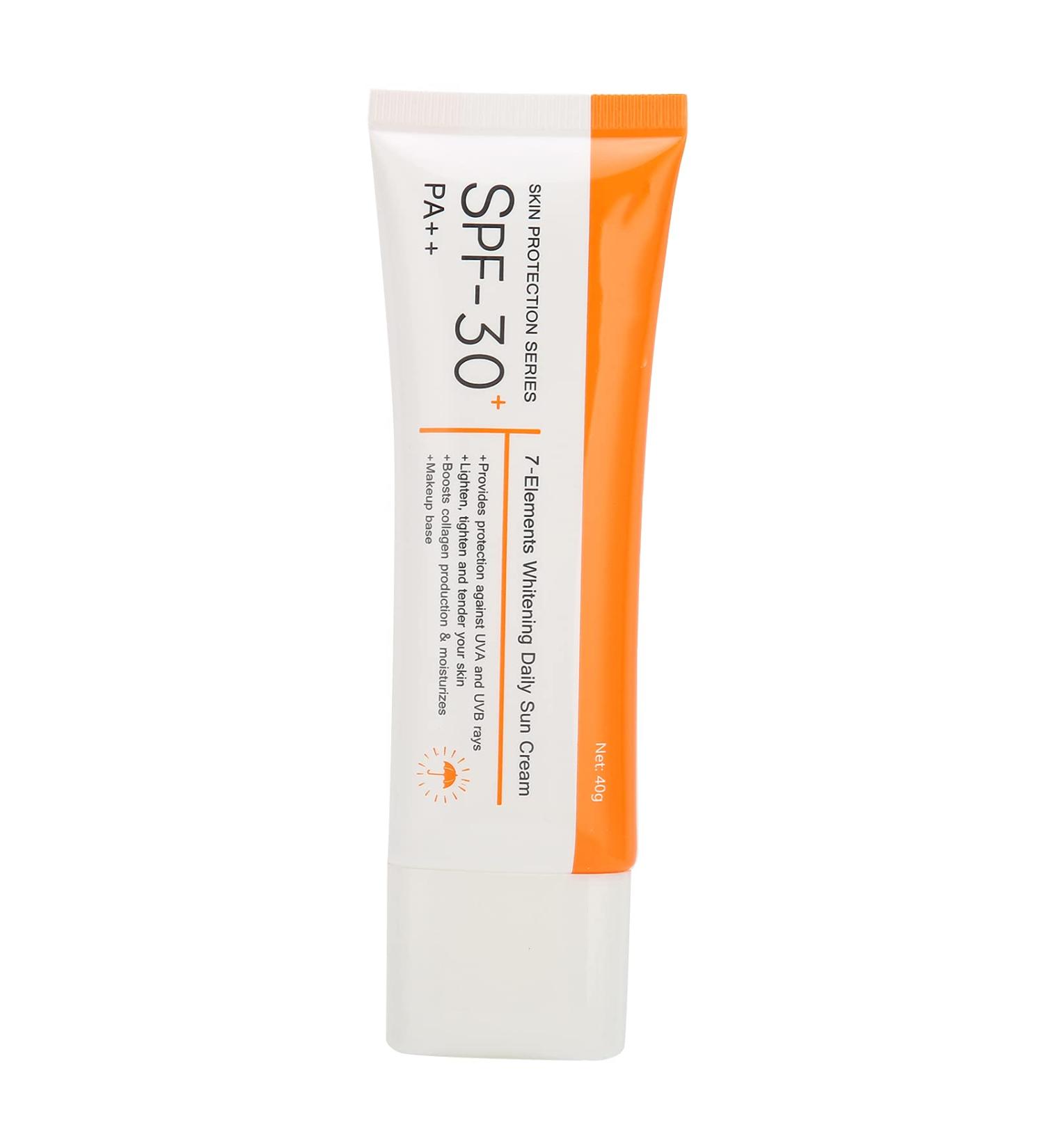 Qukaim UV Isolation Cream SPF 30 Sunscreen Moisturizing Cream 40g UV Isolation Summer Protection - Buy Online on GoSupps.com