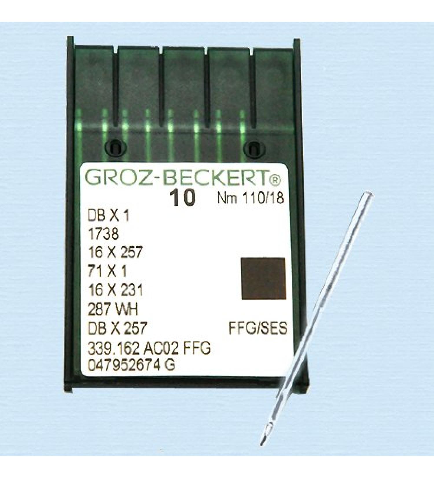 Groz-Beckert GB 16X231 Nm 110/18FFG (Pack of 10 Needles)