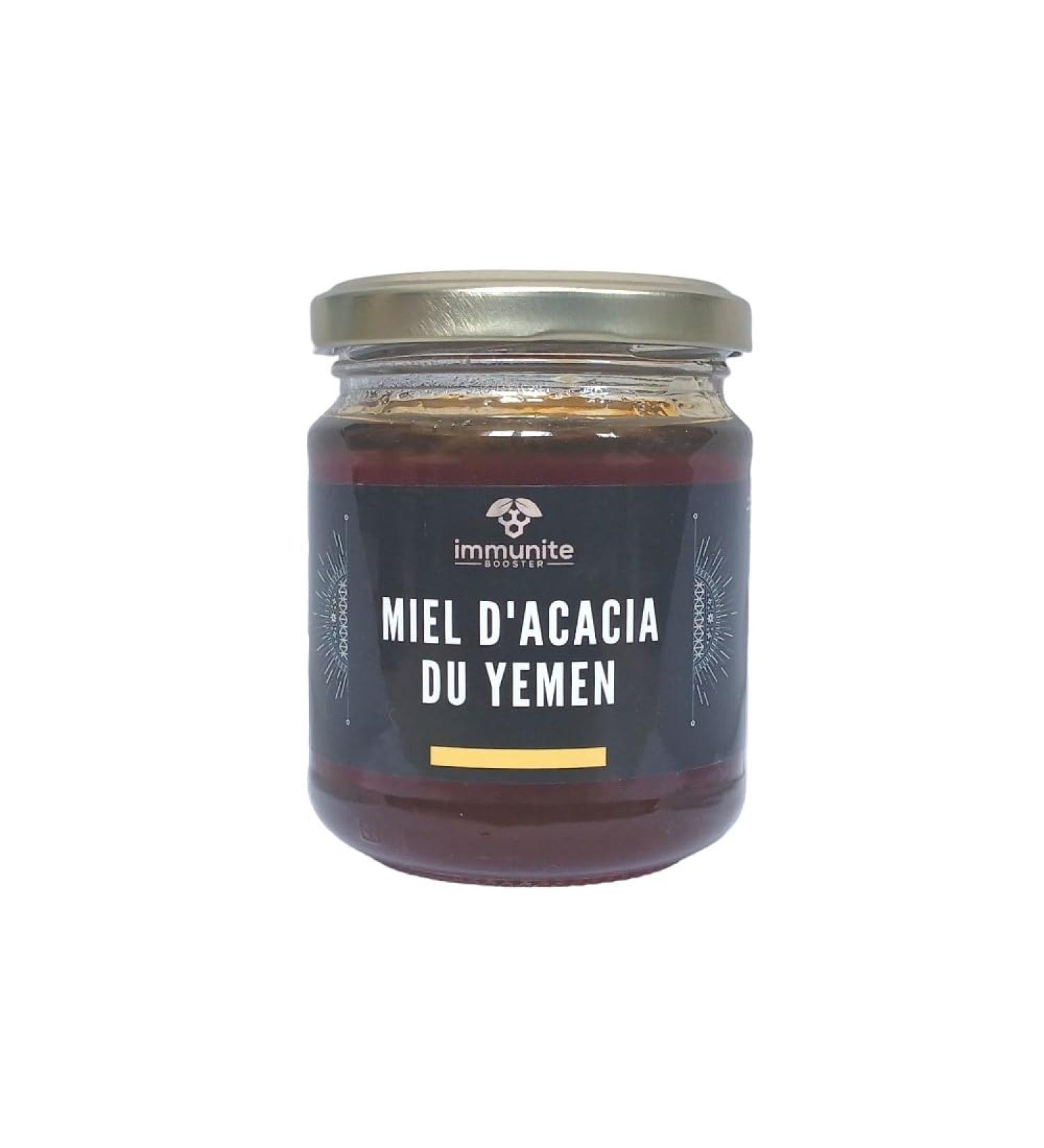 Acacia Honey from Yemen - First quality - Net weight 250g - Pure - 100% natural - rare honey among the best in the world - immense and numerous virtues - immunity BOOSTER - Buy Online on GoSupps.com