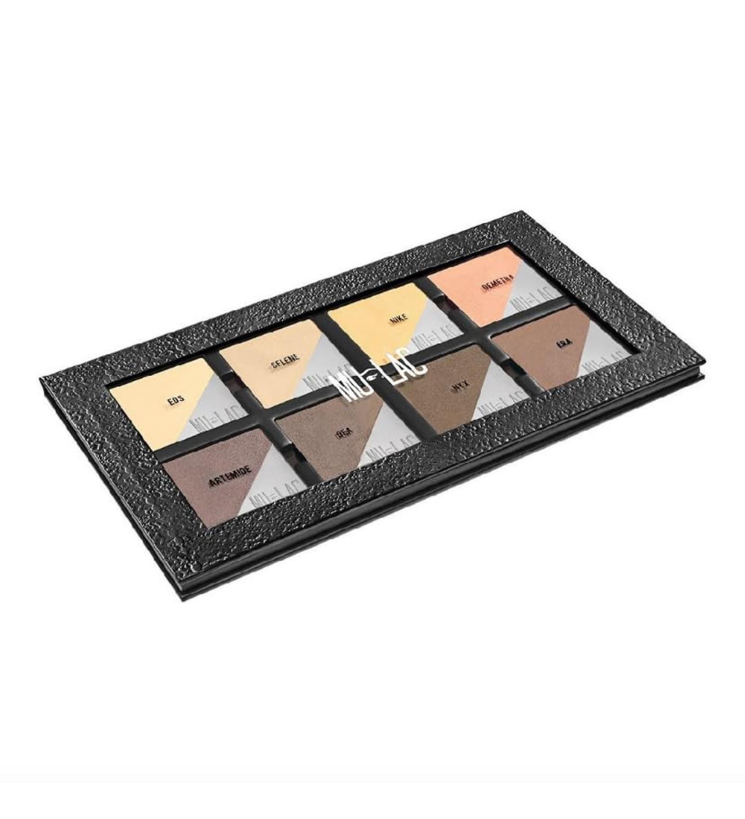 Mulac Cosmetics Contouring and Highlighting Face Cream Palette Athens Vegan 8 x 5 g