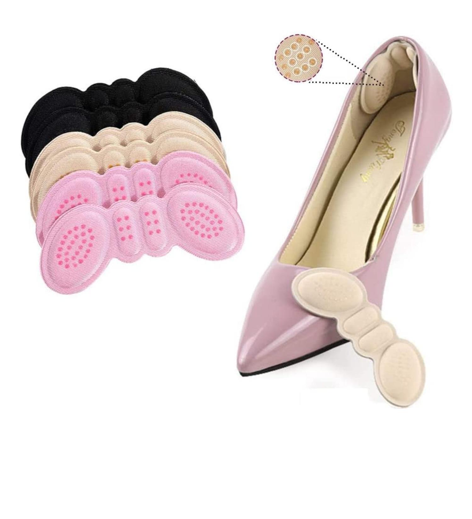 Heel Grips Pads - 3 Pairs of Breathable Anti-Slip Self-Adhesive Shoe Protectors for Blister & Pain Relief - International Shipping Available - Buy Online on GoSupps.com