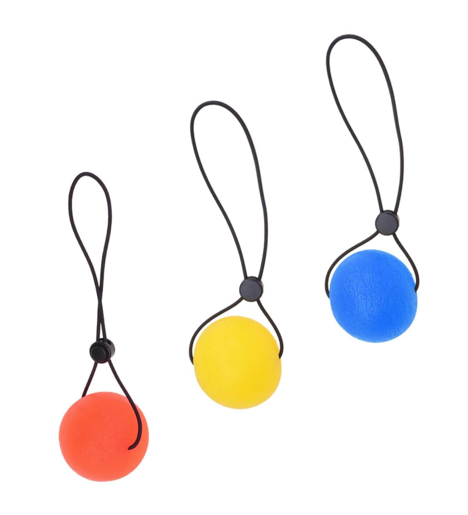 TOVINANNA 3-Piece Handwritten Decompression Squeeze Balls | Finger Strength Trainer & Power Exercise Balls for Strengthening & Relaxation - Buy Online on GoSupps.com
