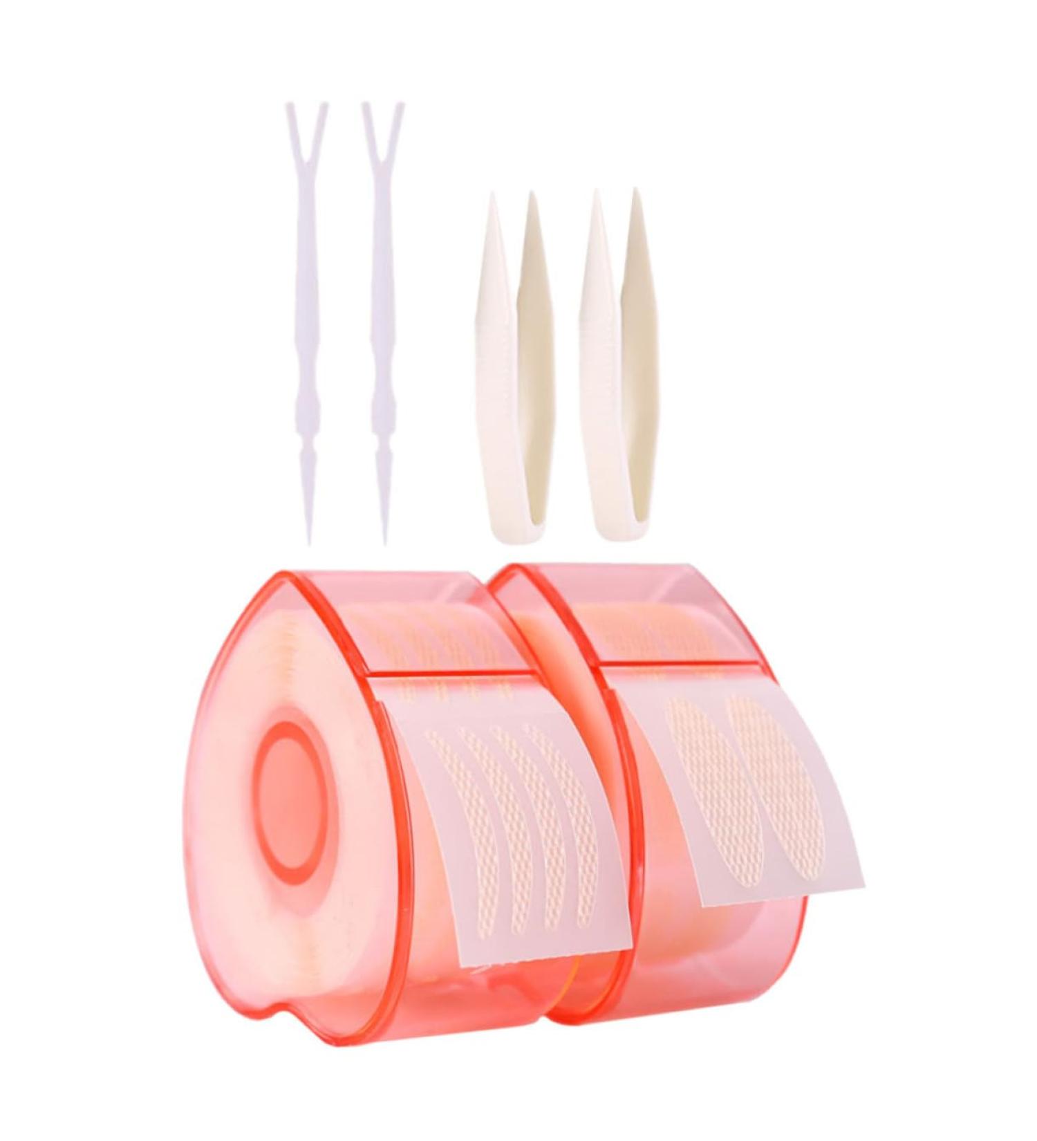 FOMIYES 2 Roll Lace Double Eyelid Sticker Invisible Tape Adhesive Eye Tape Eyelid Tape Cover Stereotypes - Buy Online on GoSupps.com