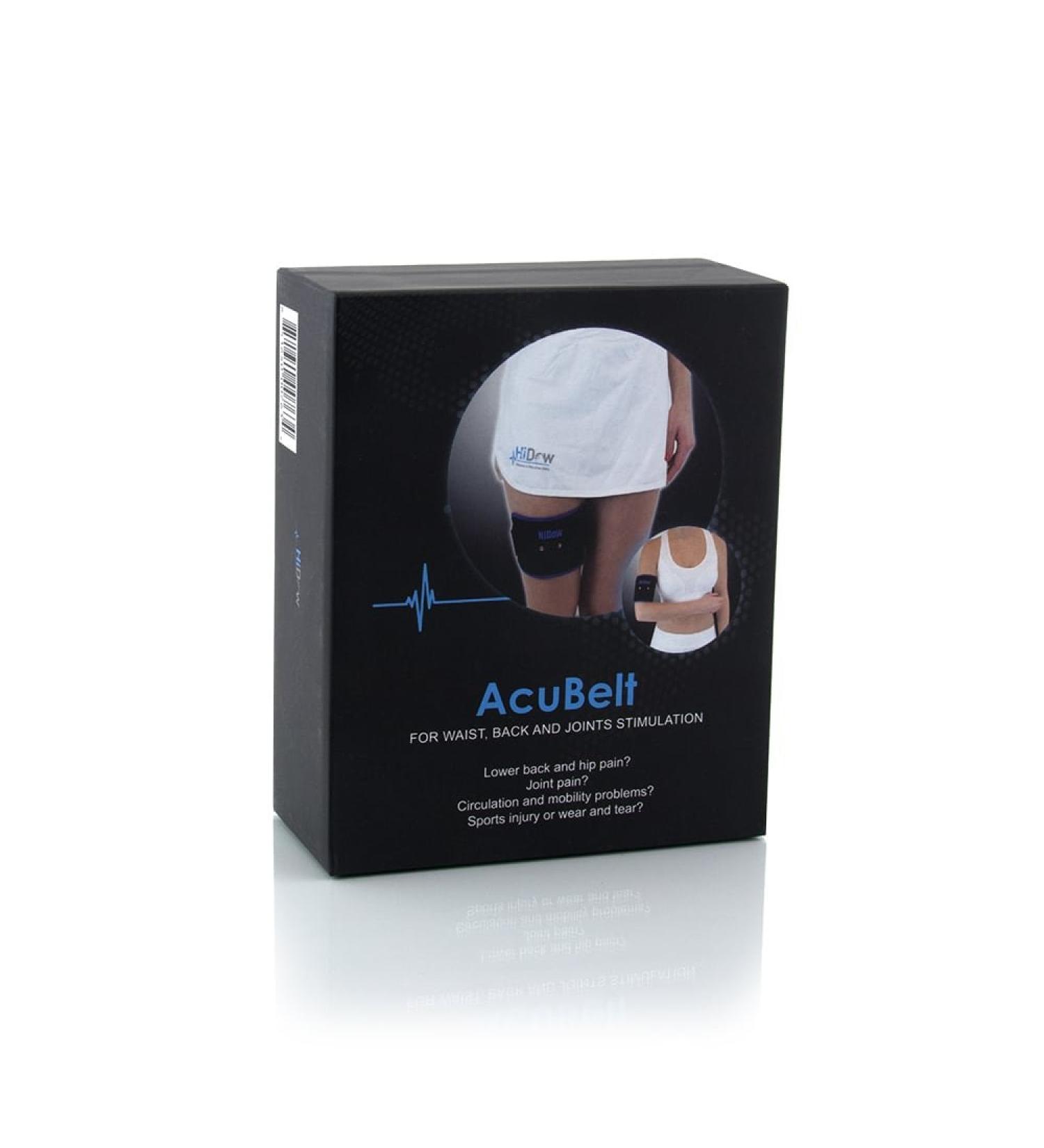 HiDow ACU Belt TENS Unit EMS Conductive Back Belt with Integrated Electrode Pads (Device Not Included) | Relieves Pain Sore Muscles in The Back and Joints.