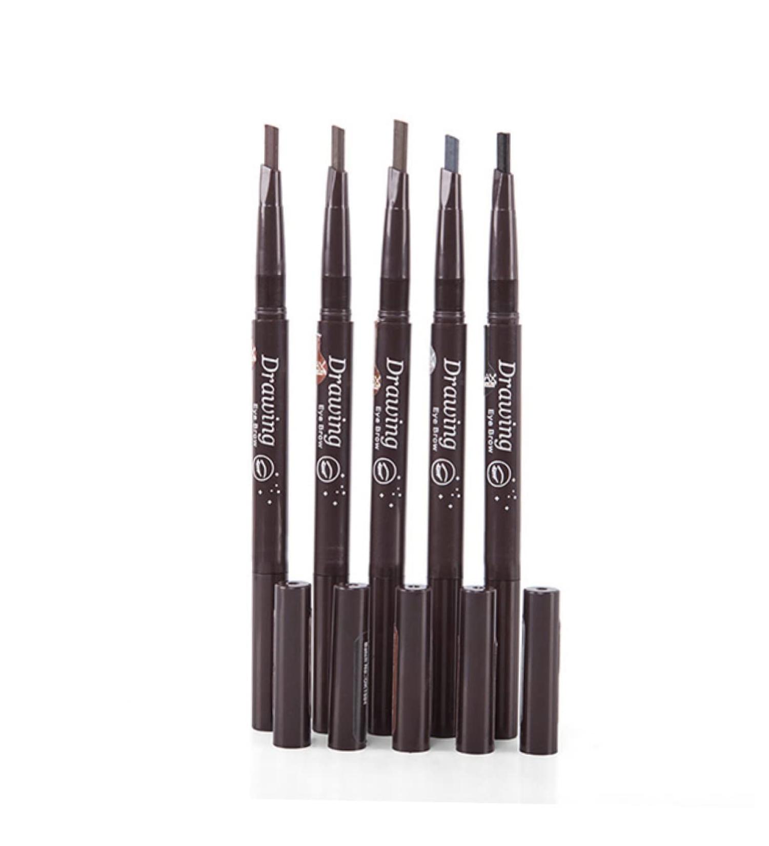 DRESSOOS Waterproof Eyebrow Pen Eyebrow Pencils 2 1 brow pencil rotate eyebrow pencil Eyebrow Pencil Eye Brow Pen Eyebrow Filler - Buy Online on GoSupps.com