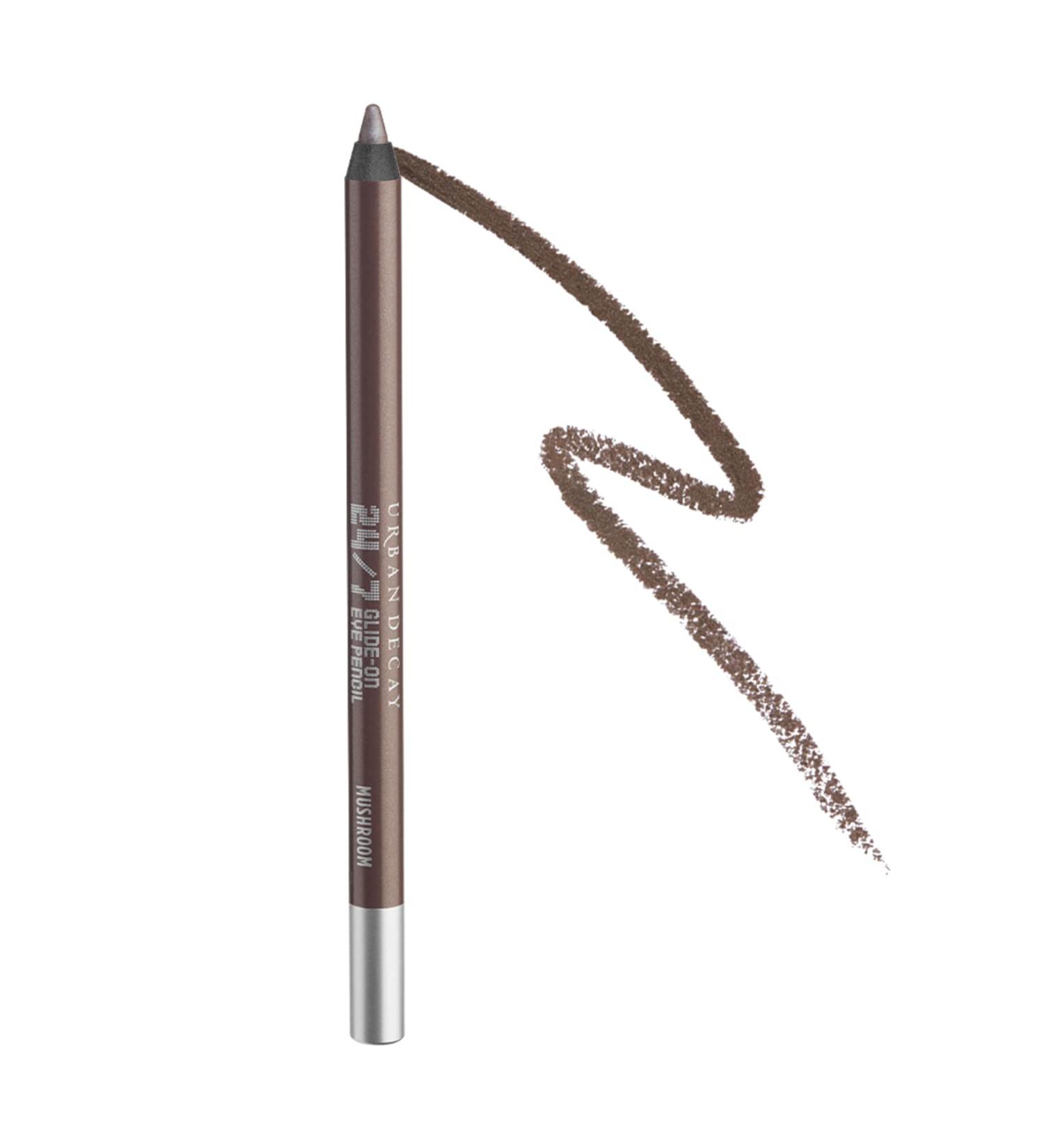 Urban Decay 24/7 Glide-On Waterproof Eyeliner Pencil - Mushroom Brown Shimmer - Buy Online on GoSupps.com