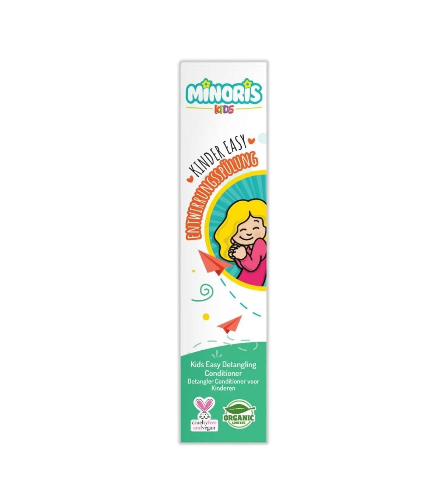  Minoris Minoris Kids Detangling Balm - Organic Vegan Clean Formula Dermatological Test Delicate Nutrition for Tangle Free Hair 200 ml - Buy Online on GoSupps.com